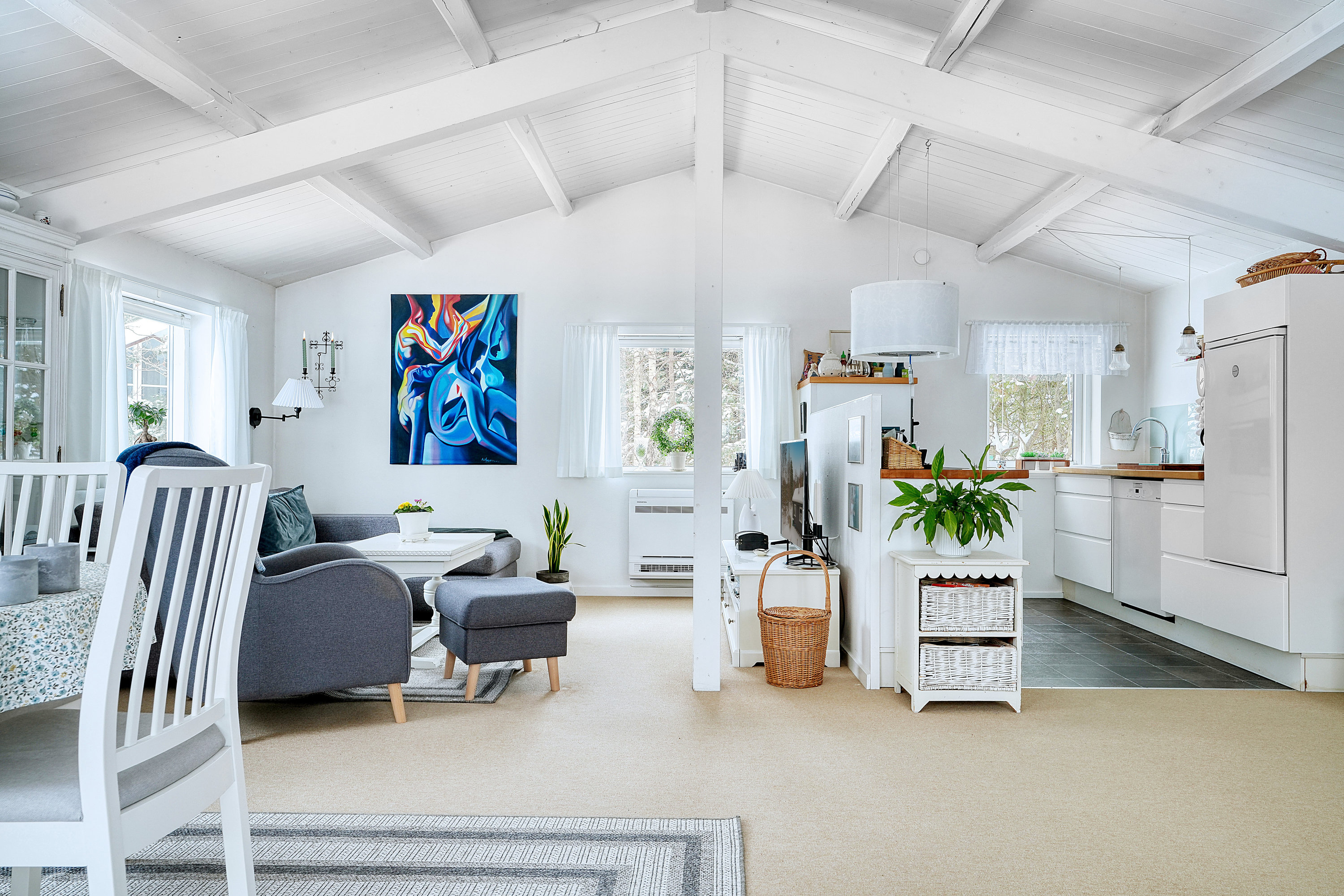 Fremhævet køkken billede i fuldskærmstilstand. Billede af Kratkrogen 2, 4500 Nykøbing Sj