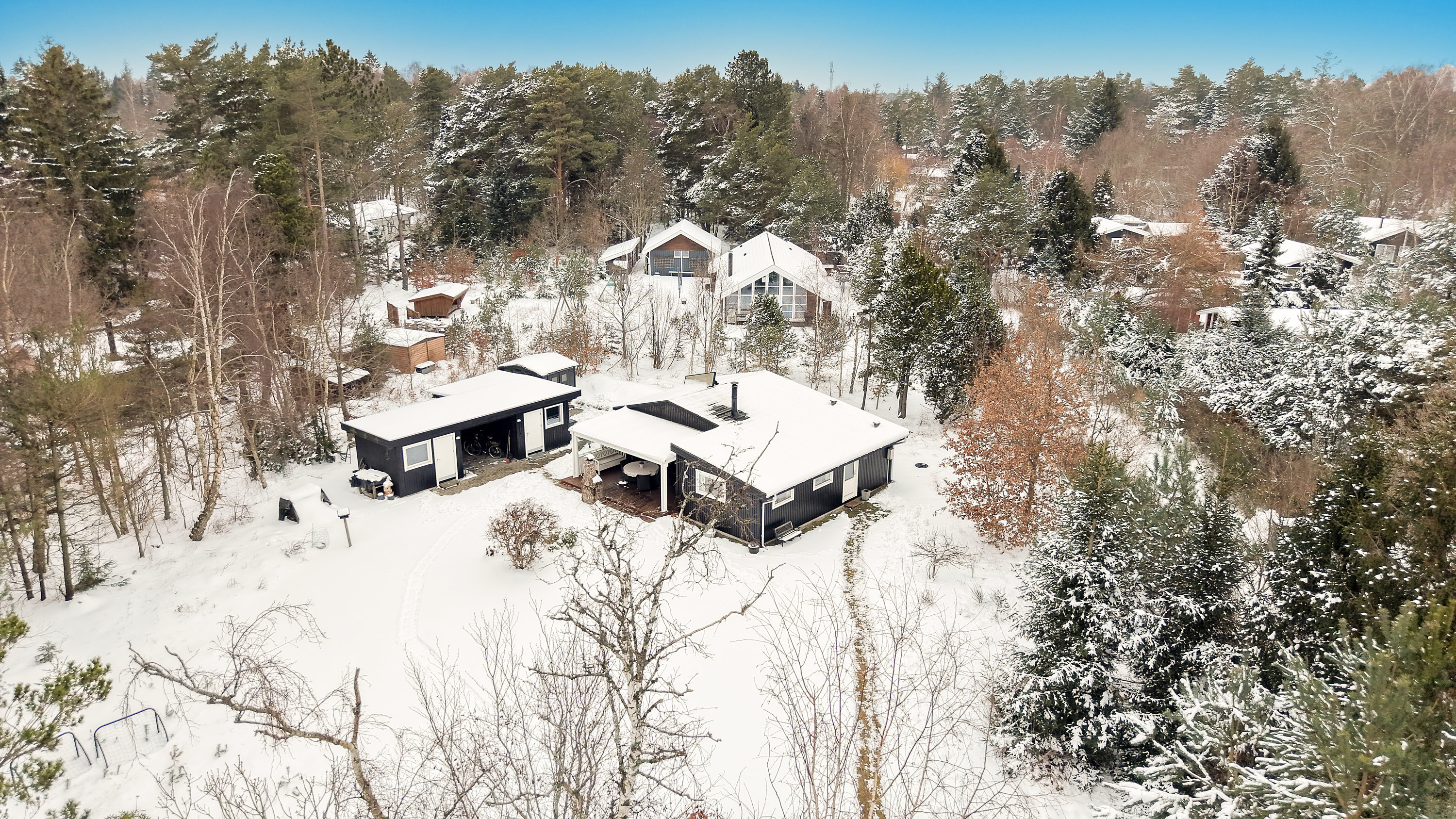 Fremhævet luftfoto billede i fuldskærmstilstand. Billede af Kratkrogen 2, 4500 Nykøbing Sj