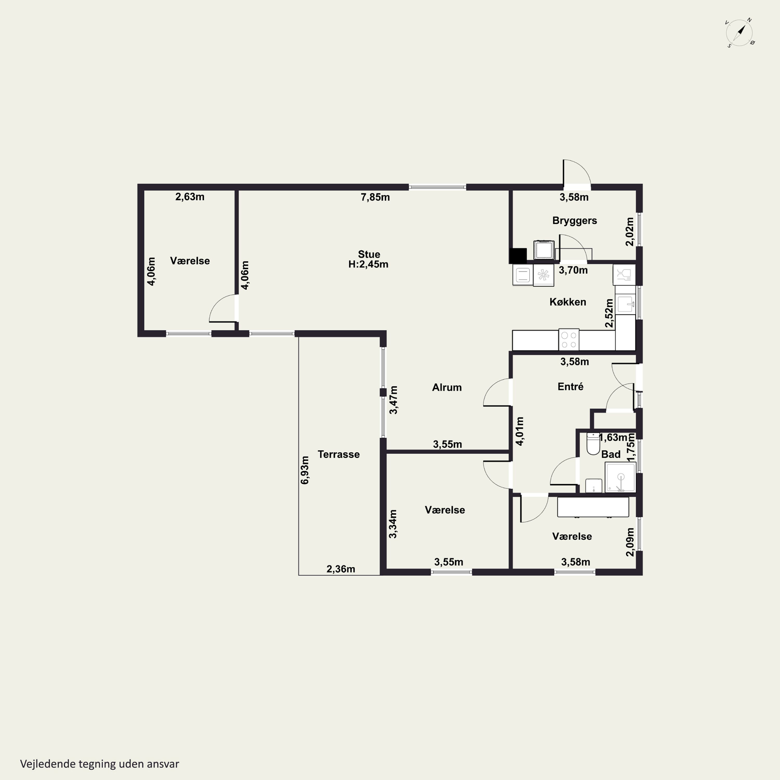 Plantegninger billede af Engstrupgårdsvej 18, 2650 Hvidovre