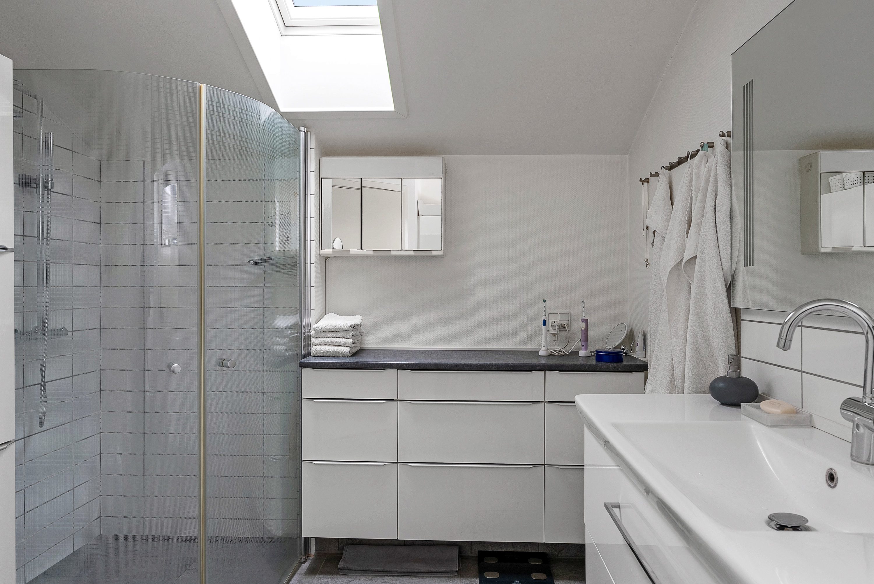 Fremhævet badeværelse billede i fuldskærmstilstand. Billede af Horsebækvej 71, Horsebæk, 5450 Otterup