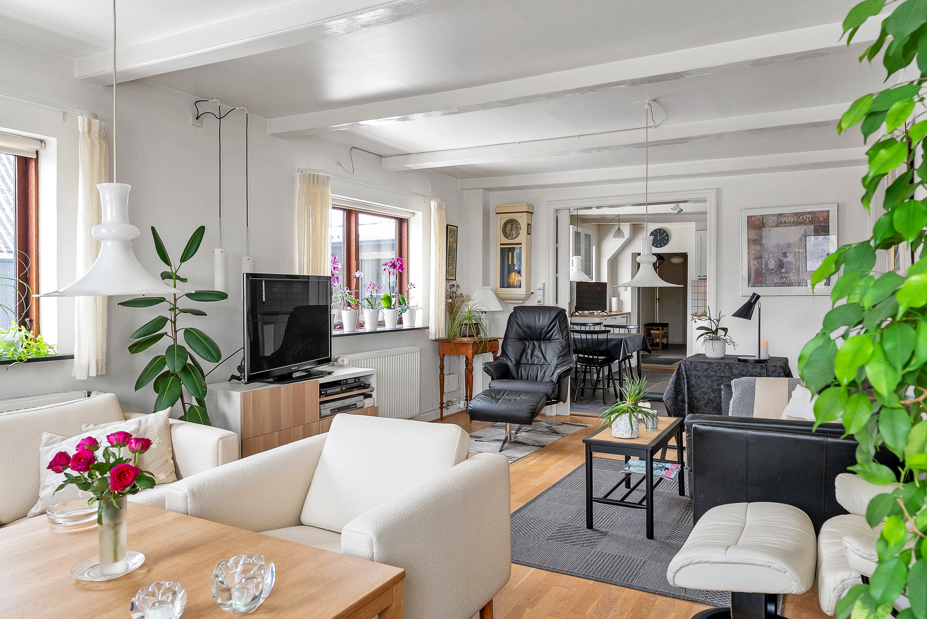 Fremhævet stue billede i fuldskærmstilstand. Billede af Horsebækvej 71, Horsebæk, 5450 Otterup