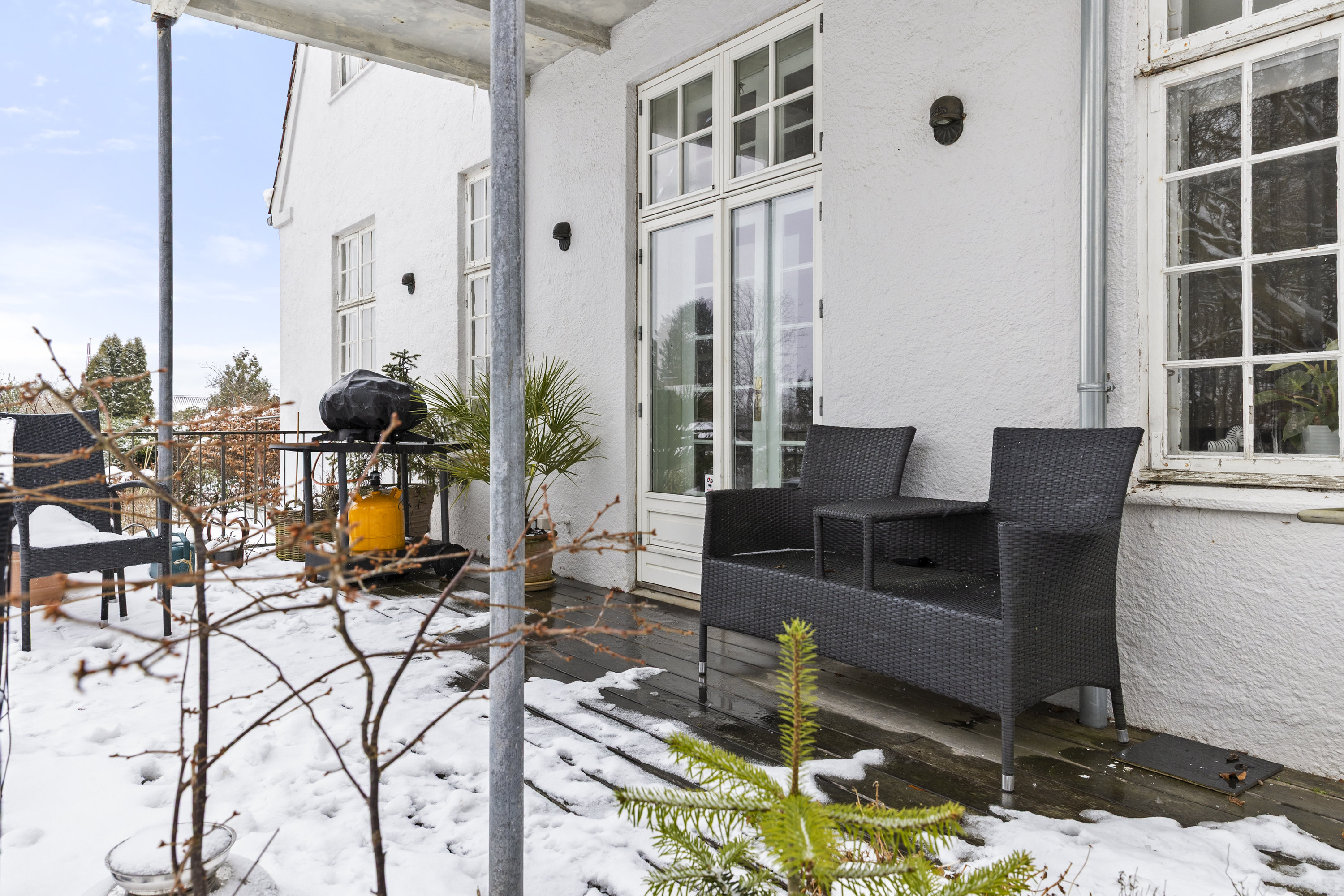 Fremhævet terrasse billede i fuldskærmstilstand. Billede af Doktorhaven 4, 4293 Dianalund