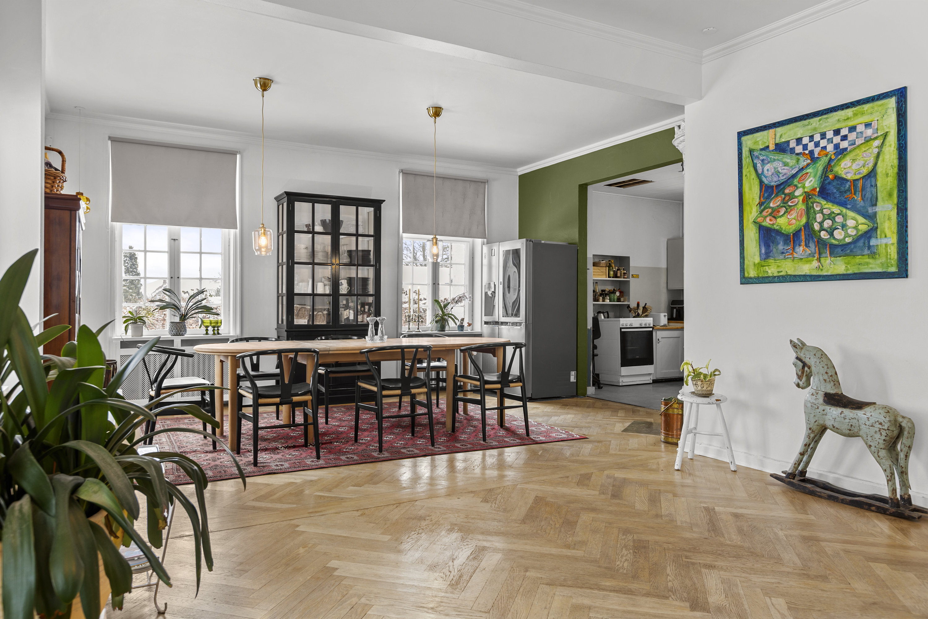 Fremhævet stue billede i fuldskærmstilstand. Billede af Doktorhaven 4, 4293 Dianalund