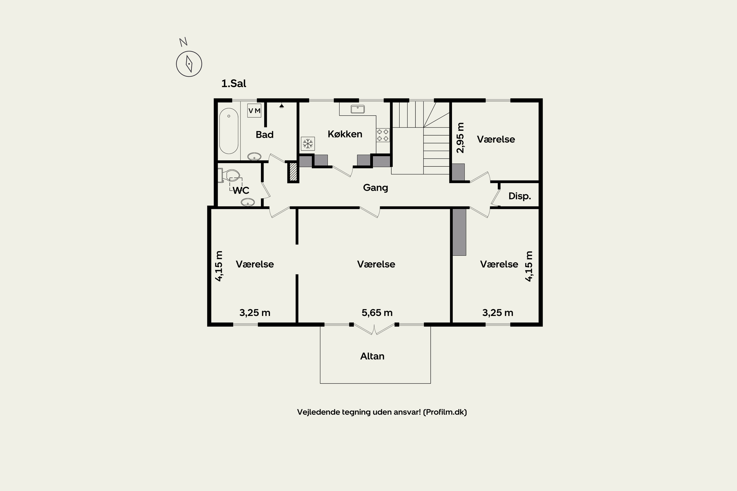 Plantegninger billede af Doktorhaven 4, 4293 Dianalund