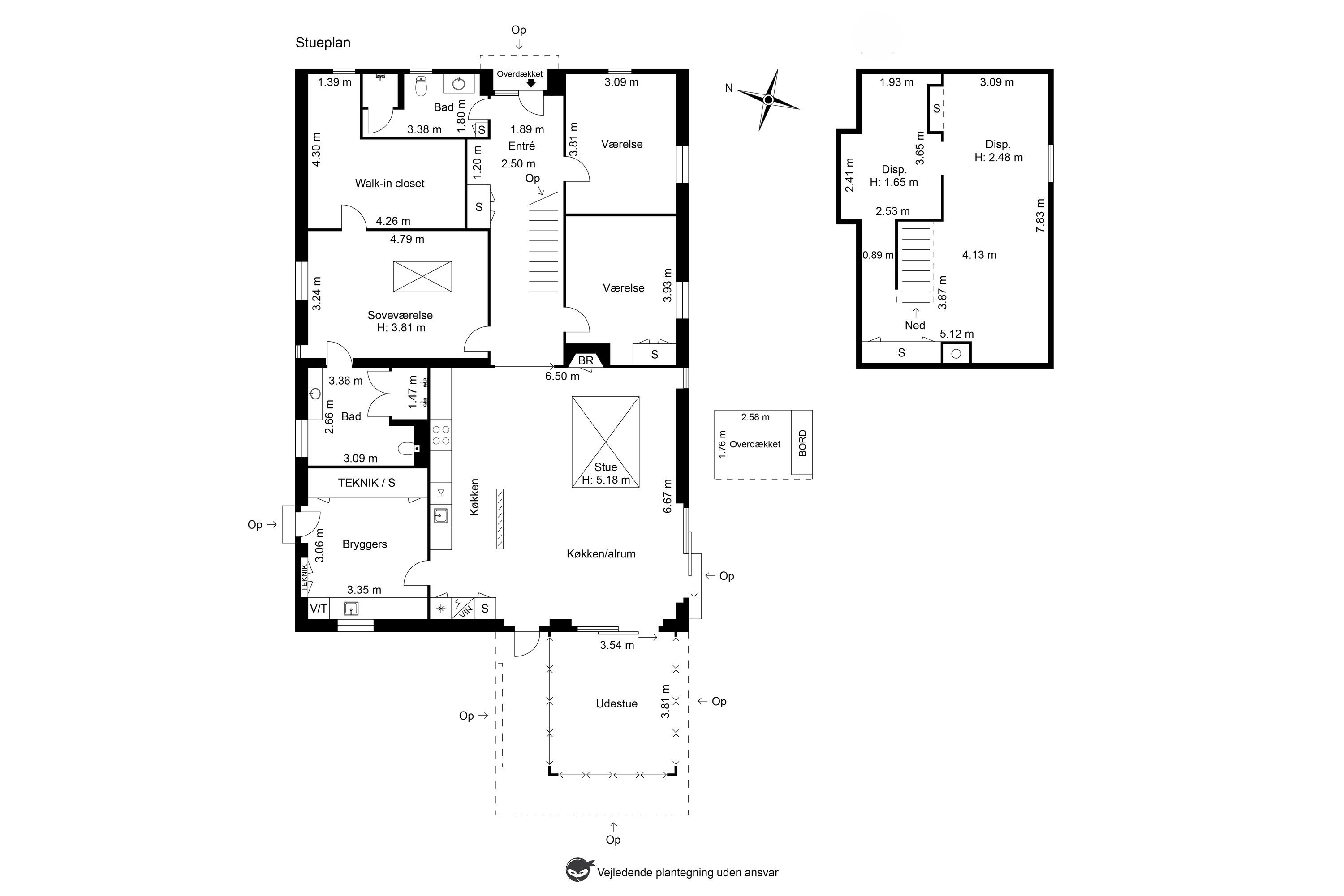 Plantegninger billede af Studsbøl Alle 76, 2770 Kastrup