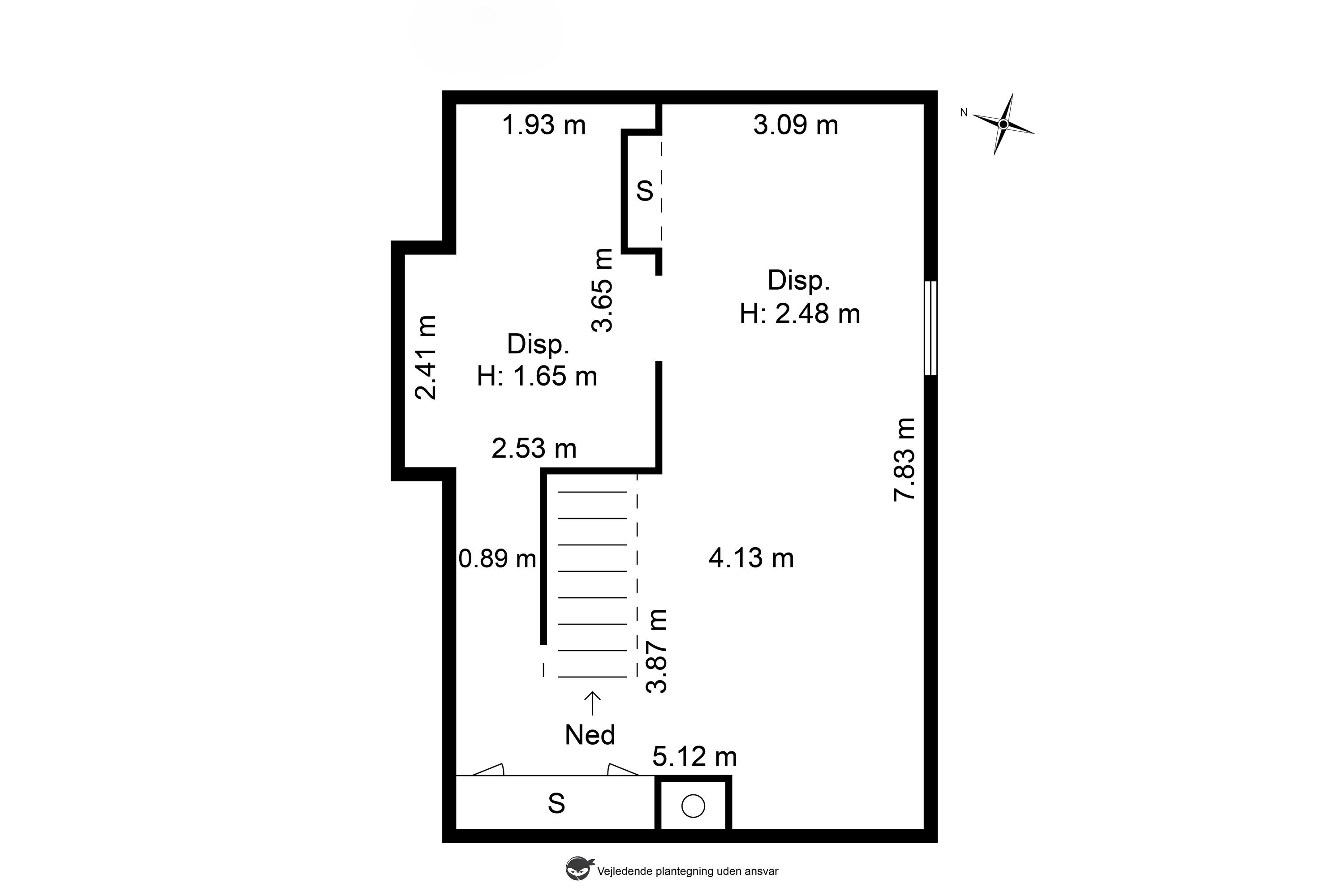 Plantegninger billede af Studsbøl Alle 76, 2770 Kastrup