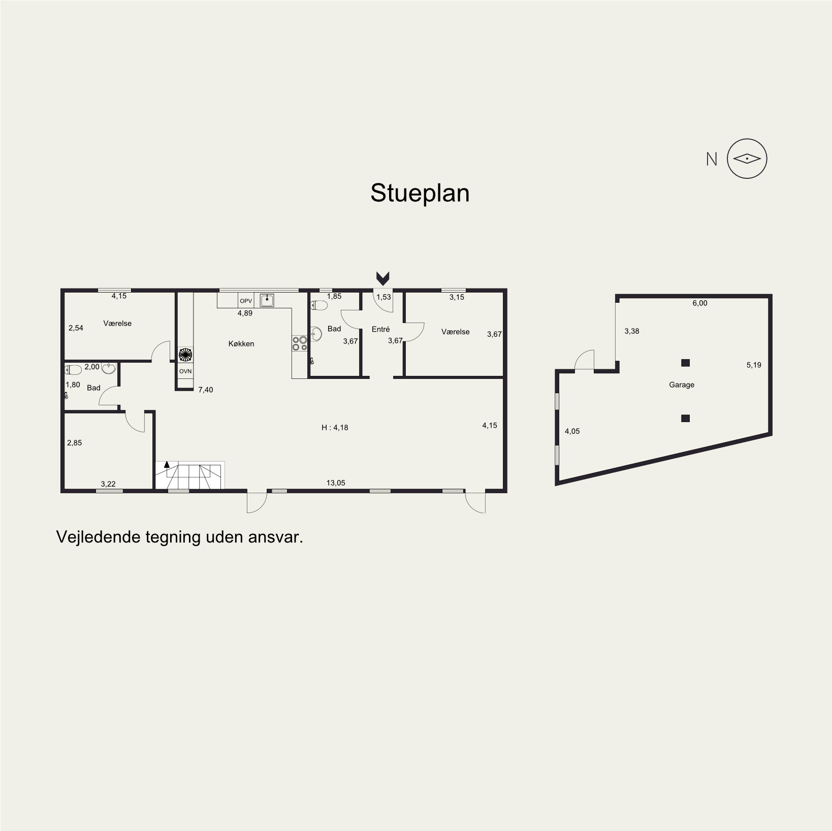 Plantegninger billede af Dagnæsalle 80, 8700 Horsens
