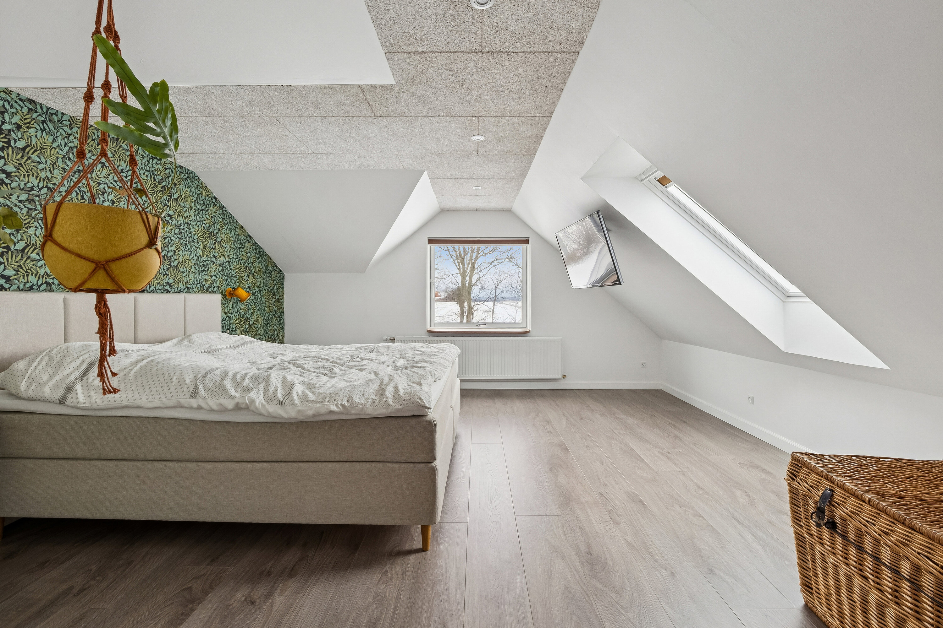 Fremhævet soveværelse billede i fuldskærmstilstand. Billede af Buskkærvej 5, Tved, 7700 Thisted