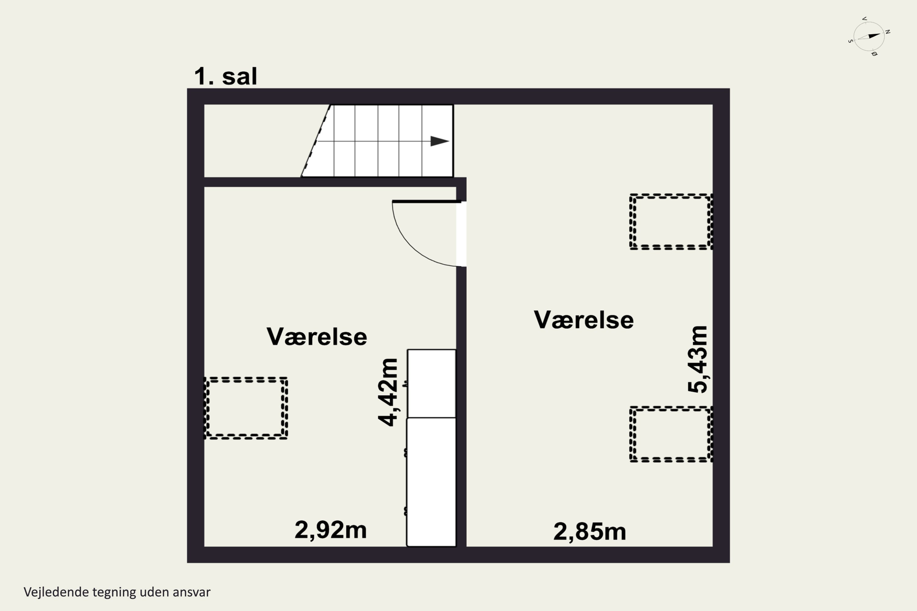 Plantegninger billede af Smedegade 13E, 4200 Slagelse