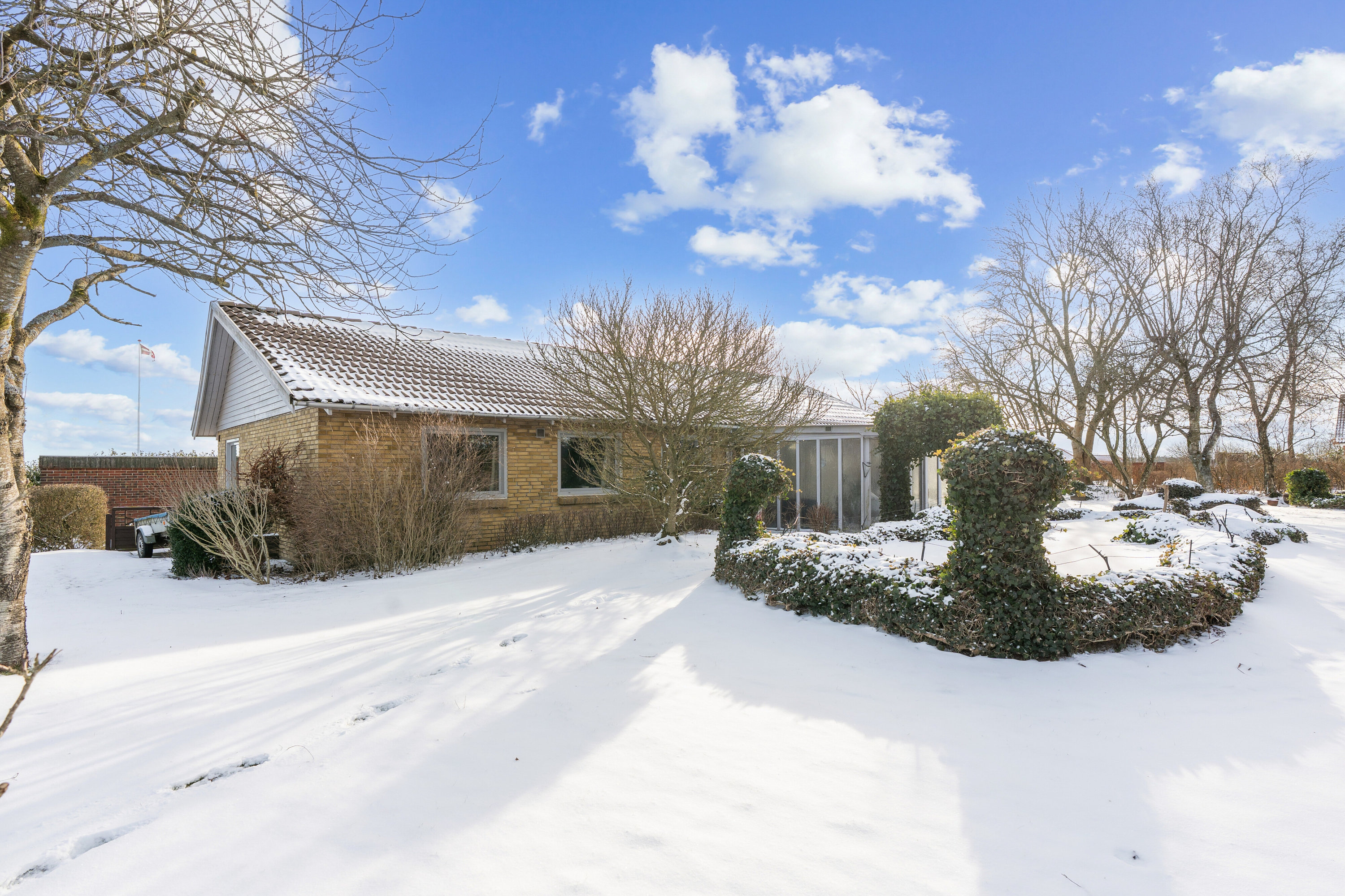 Fremhævet udendørs billede i fuldskærmstilstand. Billede af Sven Dalsgaards Vej 4, 7430 Ikast