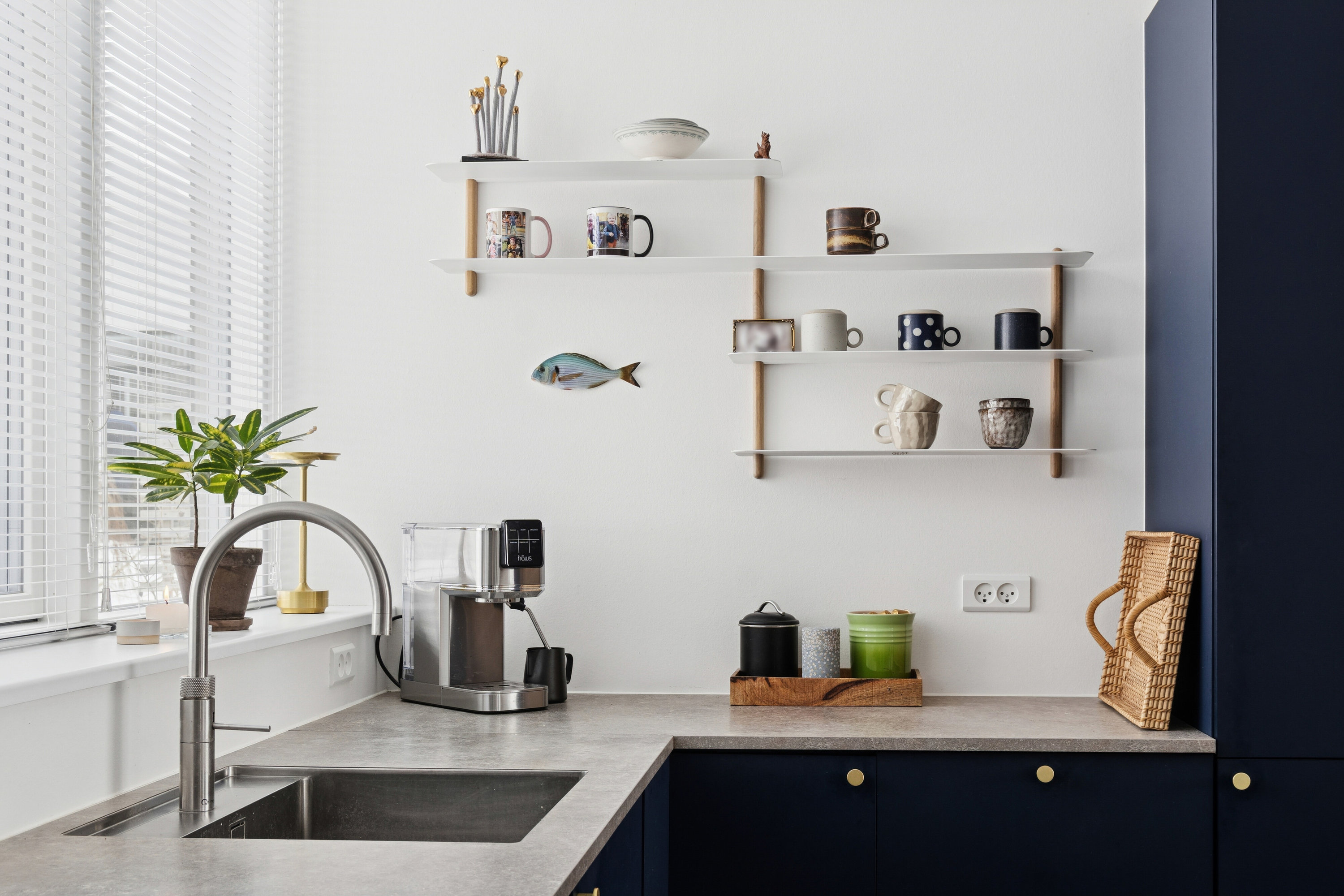 Fremhævet køkken billede i fuldskærmstilstand. Billede af Vig Bakke 1E, 4560 Vig