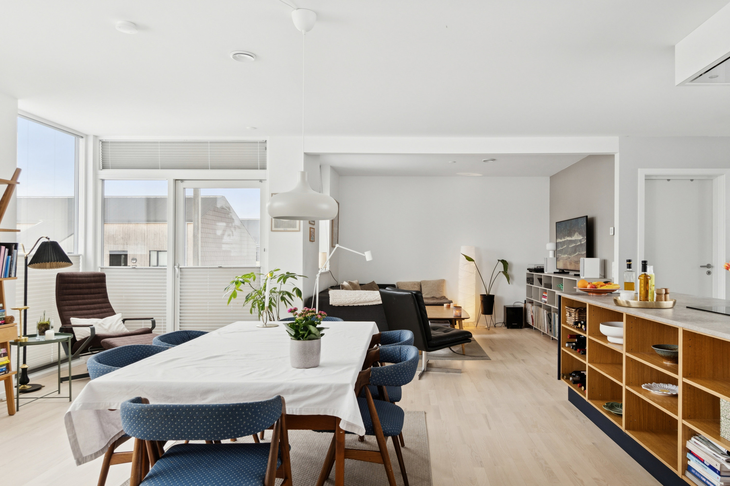 Fremhævet spisestue billede i fuldskærmstilstand. Billede af Vig Bakke 1E, 4560 Vig