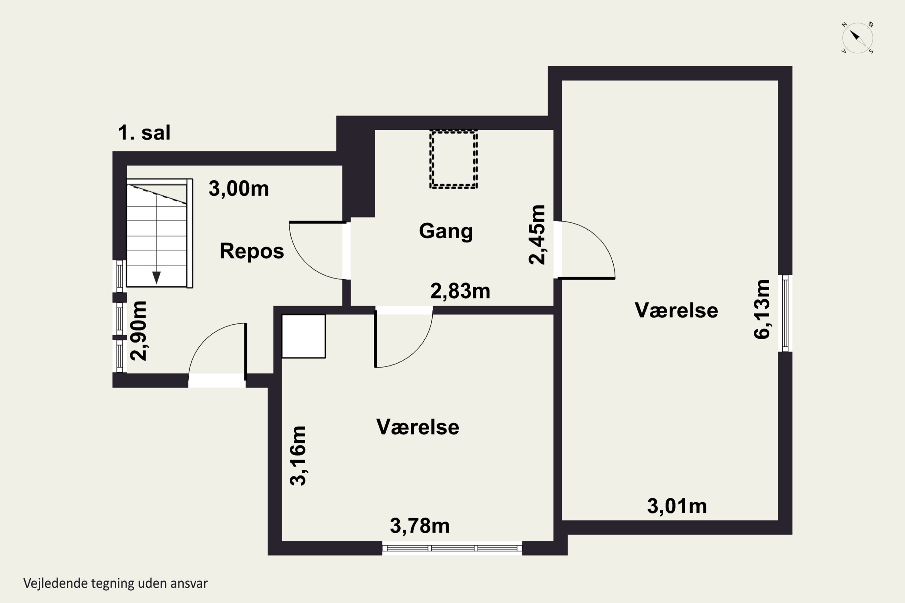 Plantegninger billede af Stationsvej 1, Sønderskov, 9800 Hjørring