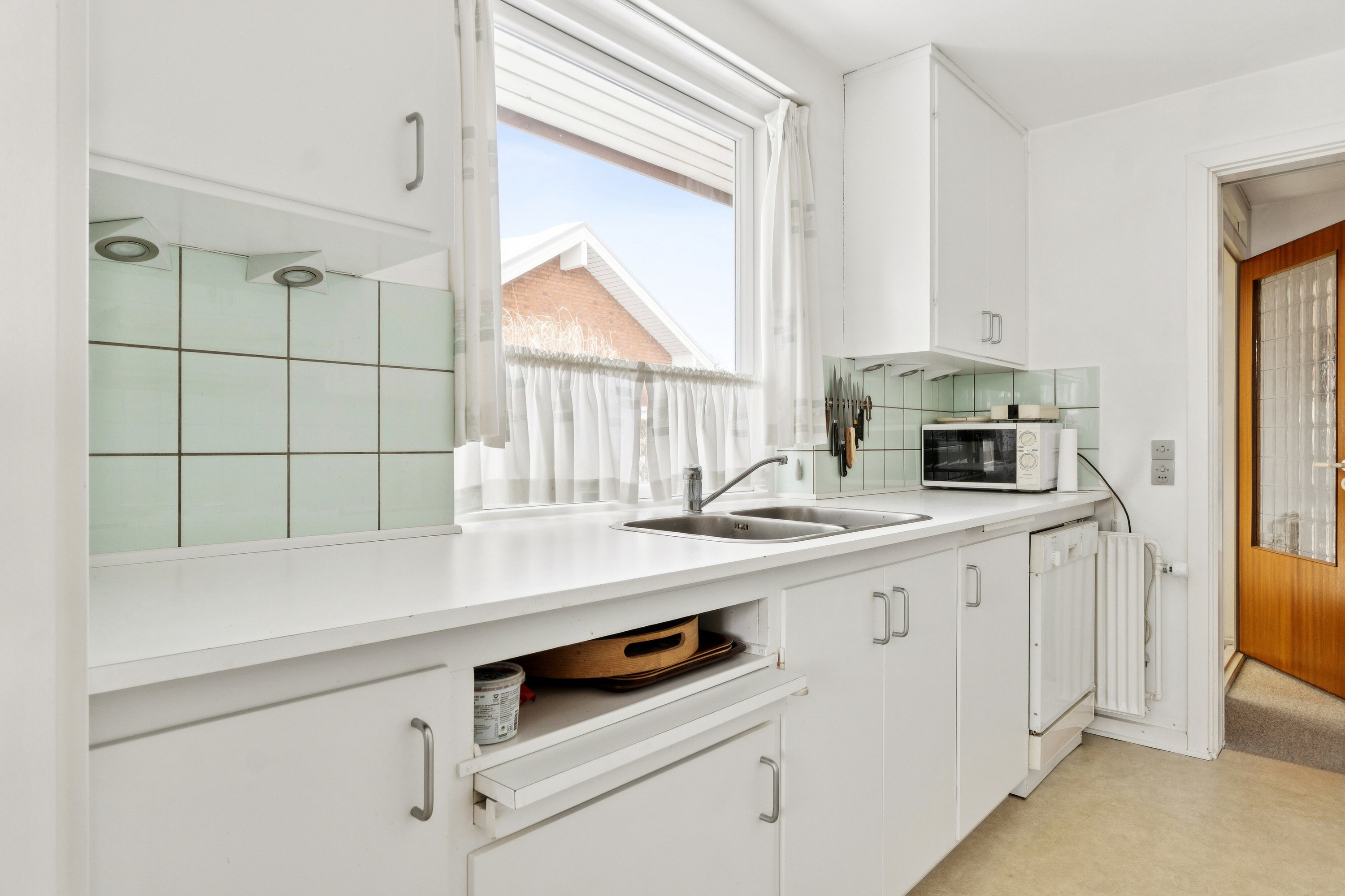 Fremhævet køkken billede i fuldskærmstilstand. Billede af Pigeonvej 11, 8270 Højbjerg