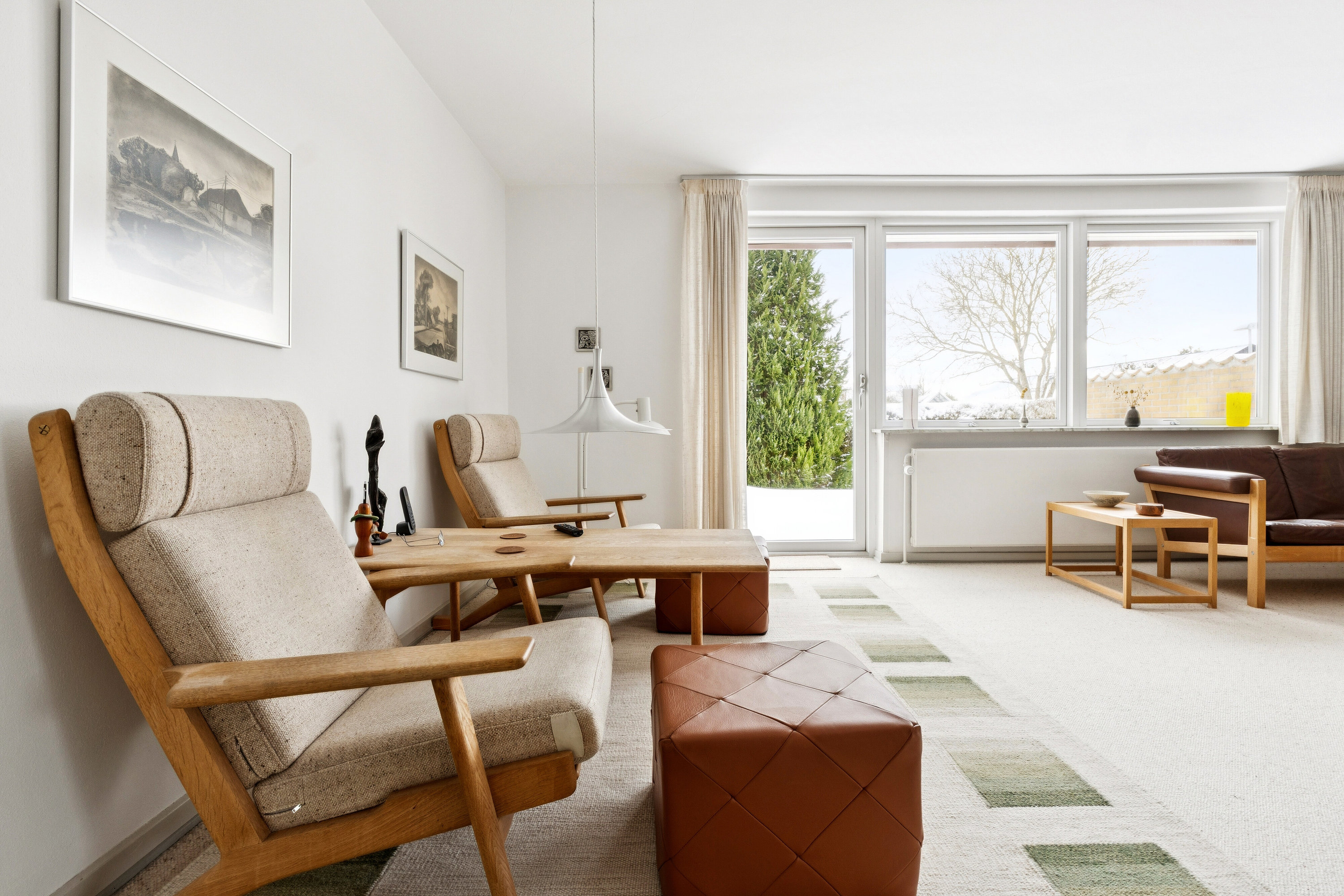 Fremhævet stue billede i fuldskærmstilstand. Billede af Pigeonvej 11, 8270 Højbjerg