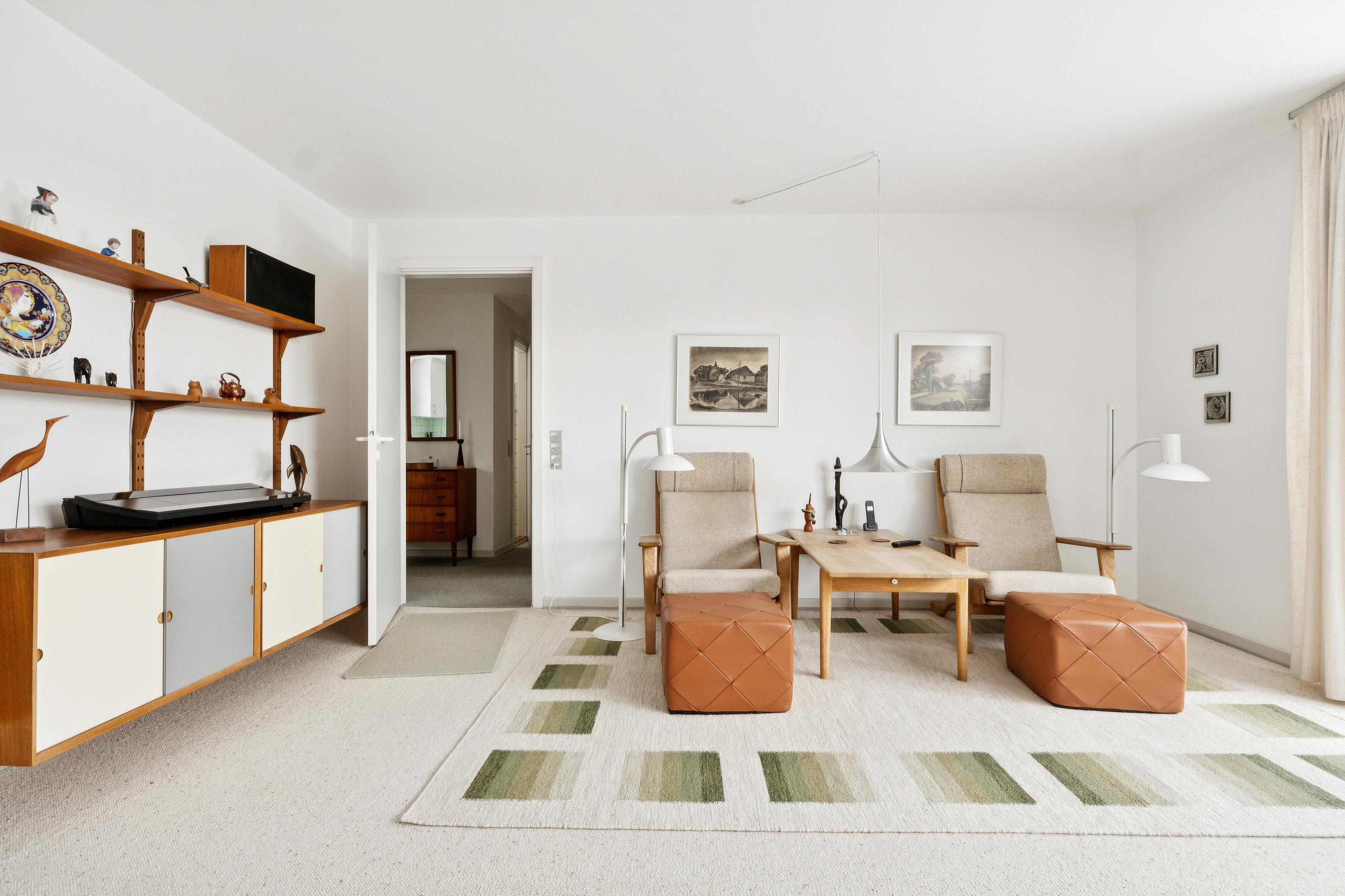 Fremhævet stue billede i fuldskærmstilstand. Billede af Pigeonvej 11, 8270 Højbjerg