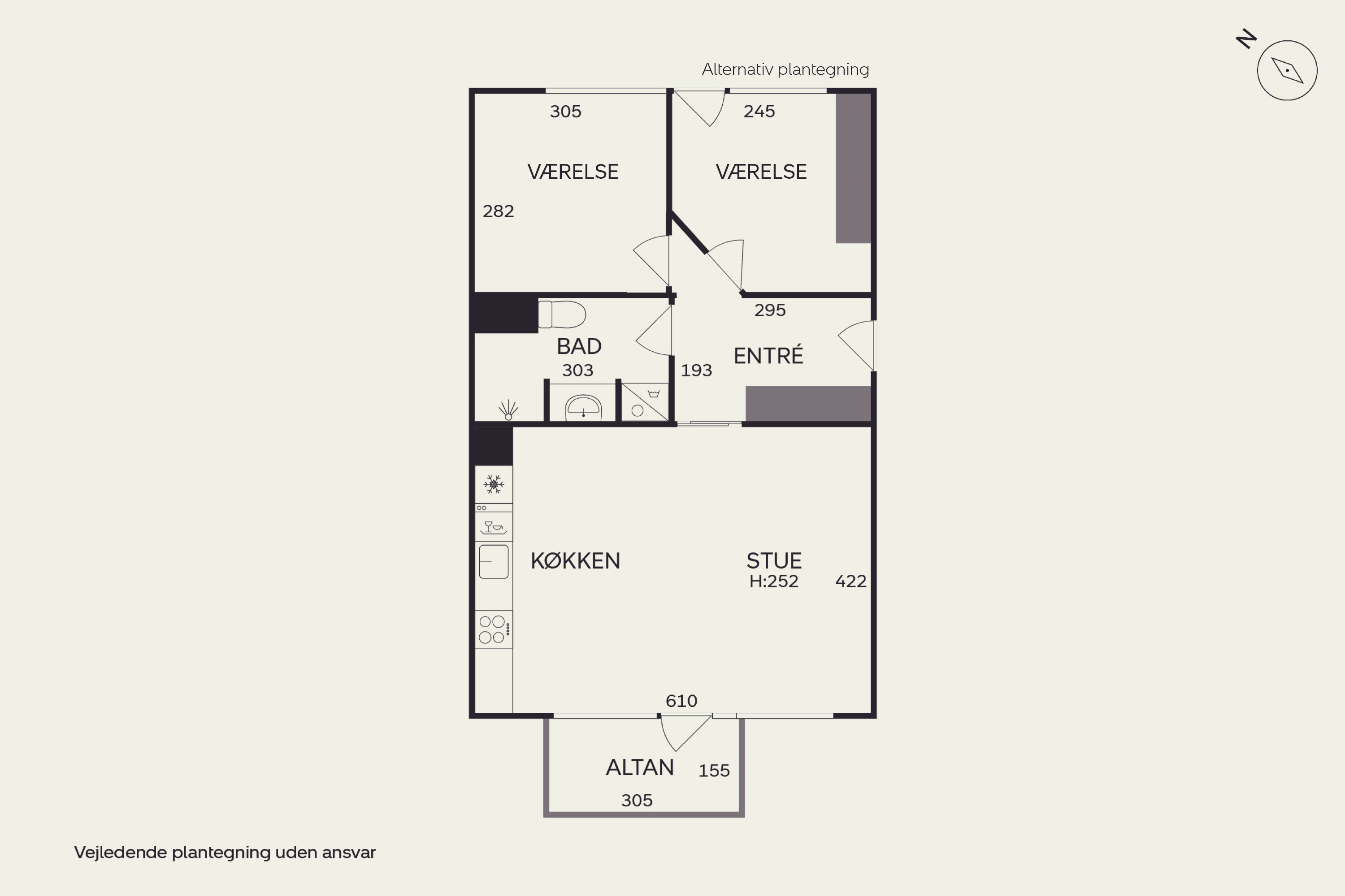 Plantegninger billede af Gråspurvevej 55, 3. 1., 2400 København NV