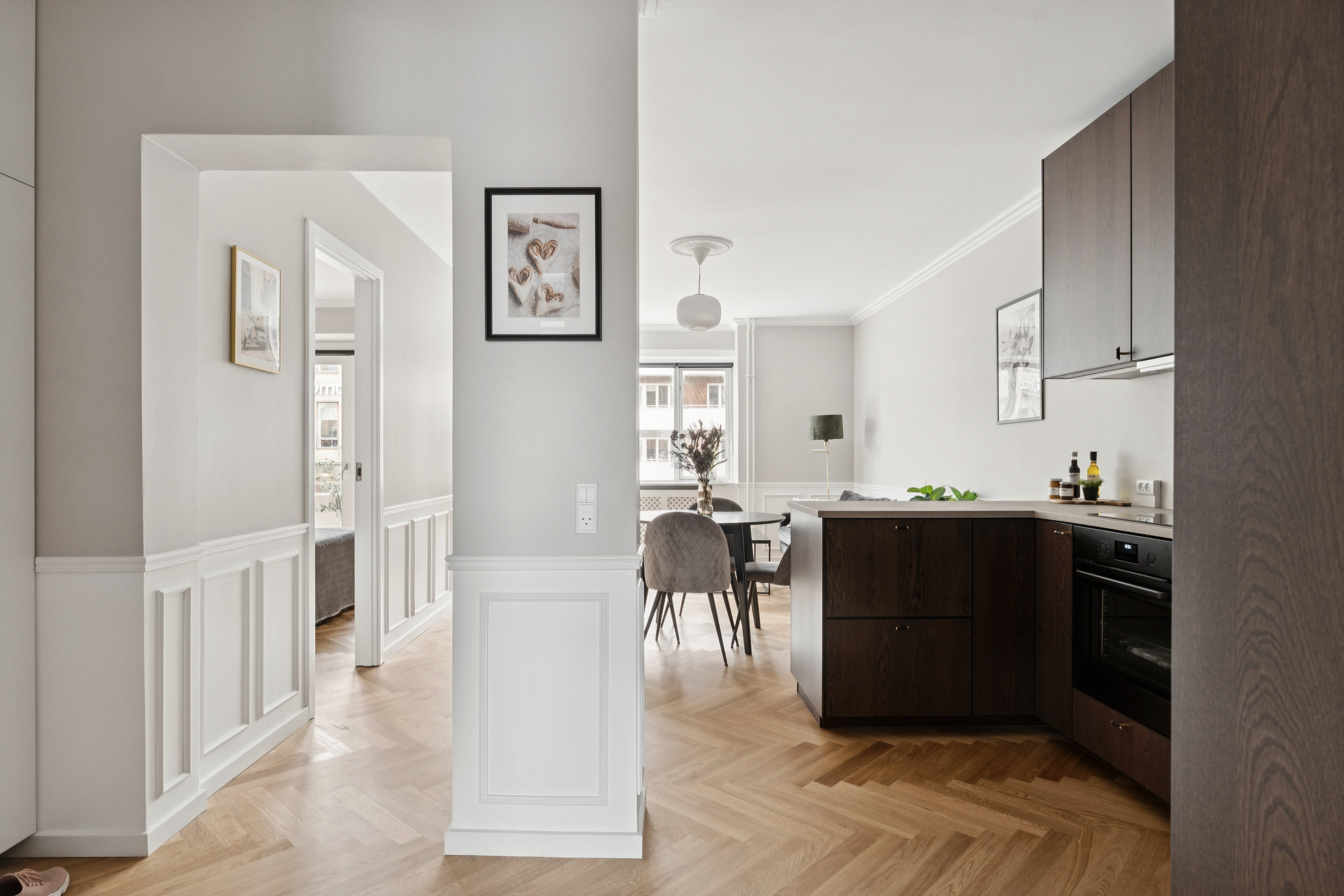 Fremhævet køkken billede i fuldskærmstilstand. Billede af Østerbrogade 222, 1. th., 2100 København Ø