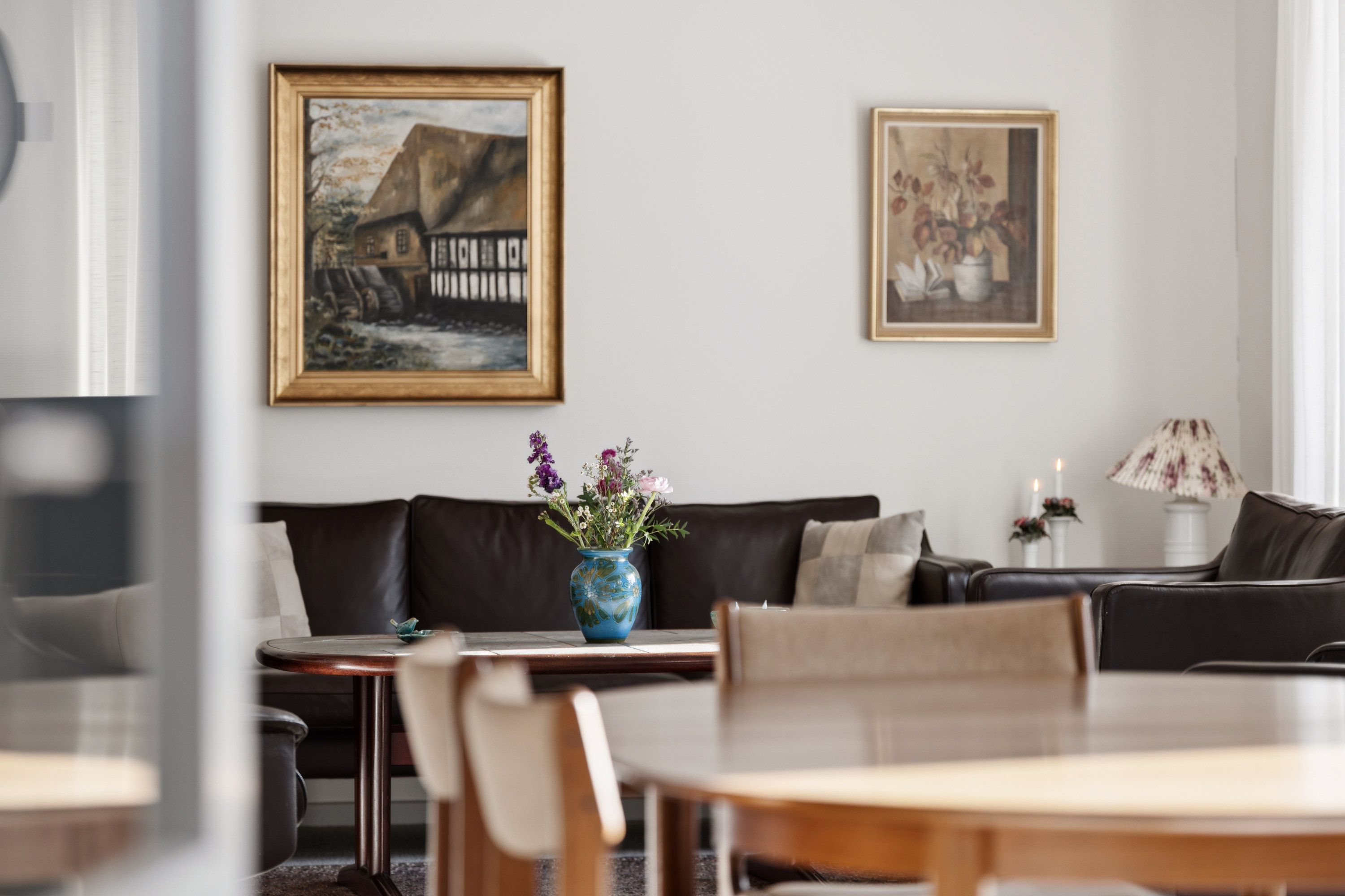 Fremhævet stue billede i fuldskærmstilstand. Billede af Villavej 8, 9240 Nibe