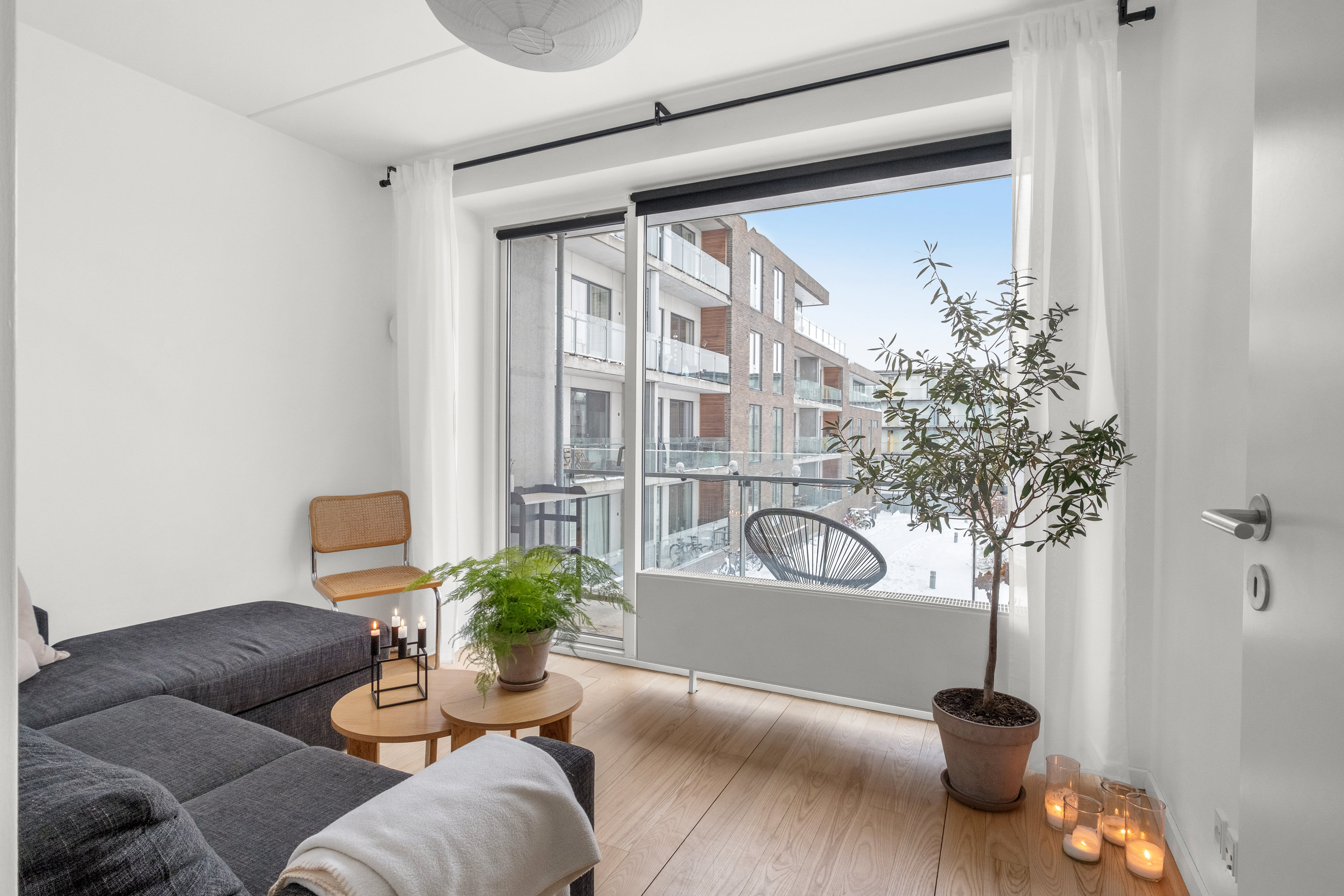 Fremhævet stue billede i fuldskærmstilstand. Billede af Finderupvej 2D, 1. 4., 8000 Aarhus C