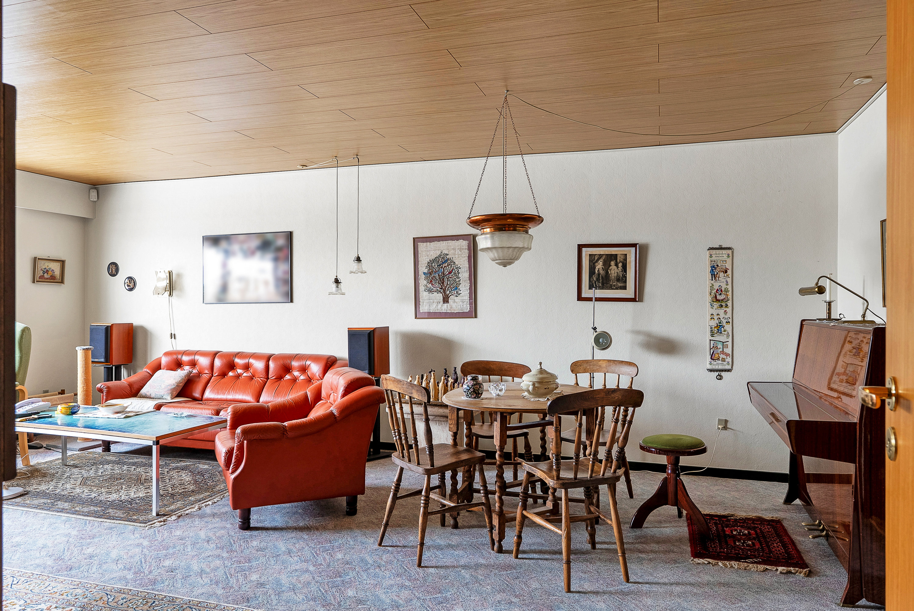 Fremhævet stue billede i fuldskærmstilstand. Billede af Bullerupvej 37C, Seden, 5240 Odense NØ