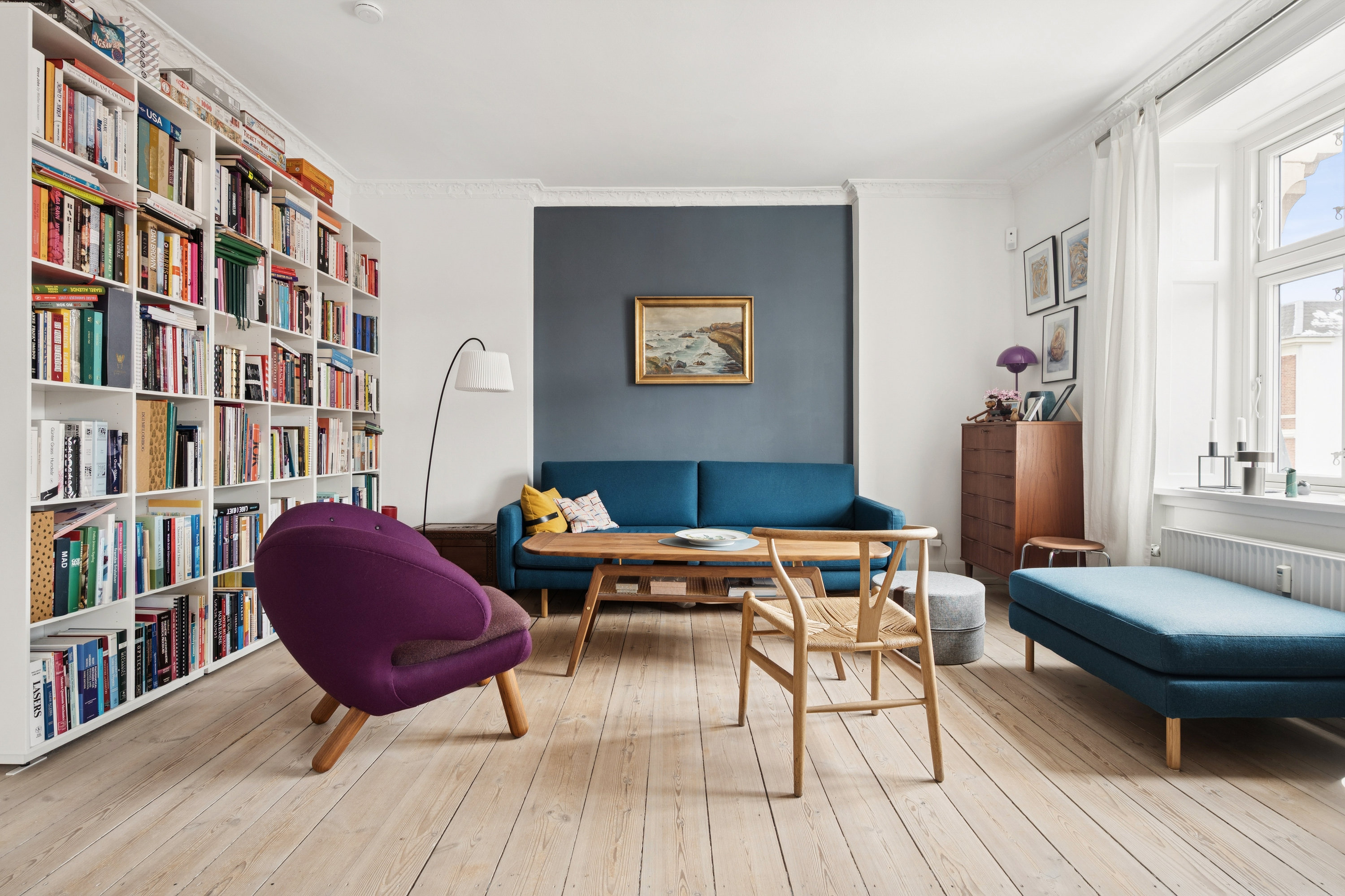 Fremhævet  billede i fuldskærmstilstand. Billede af Mølle Allé 6, 4. tv., 2500 Valby