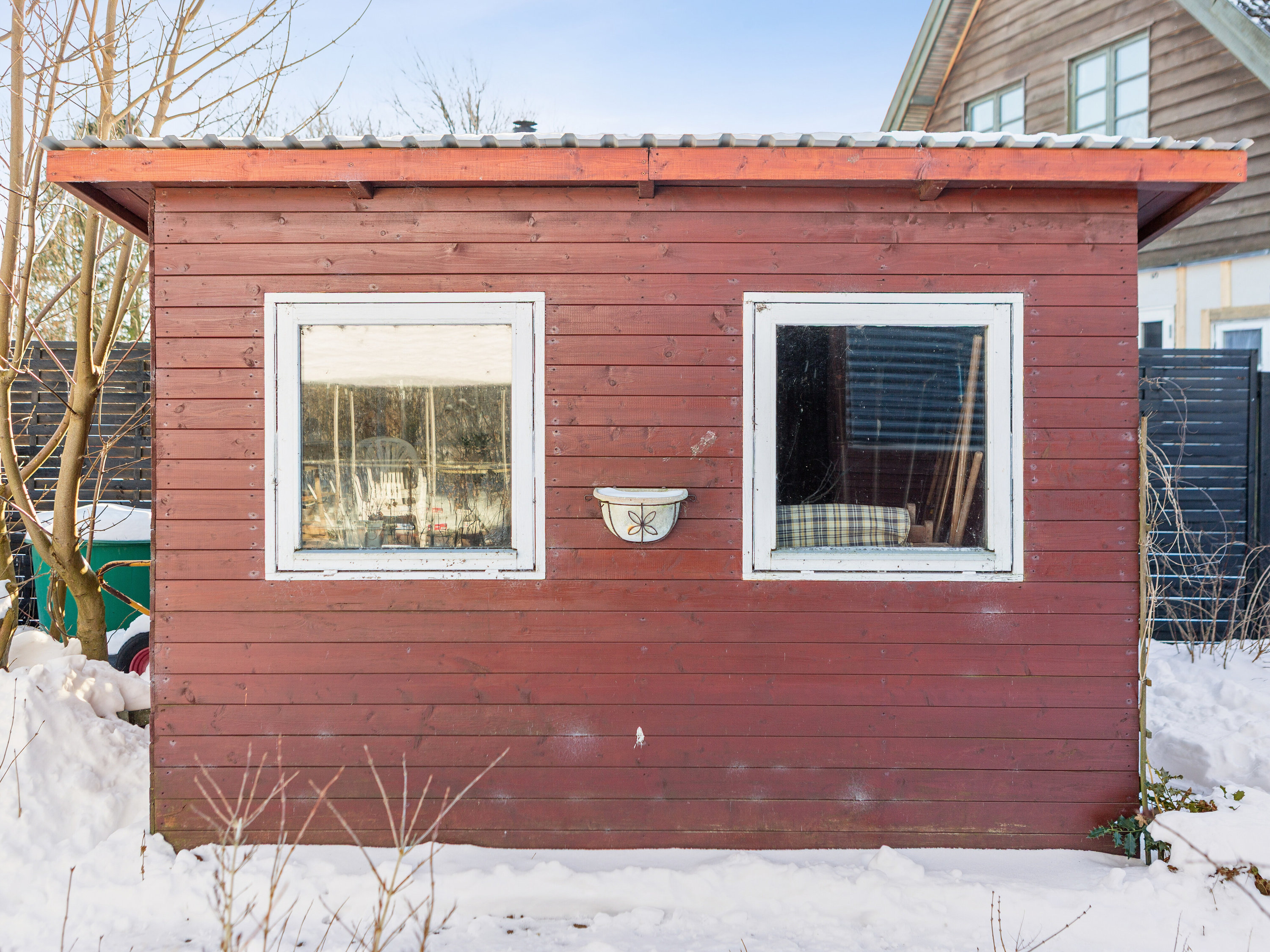 Fremhævet udendørs billede i fuldskærmstilstand. Billede af Stationsvej 1, Sønderskov, 9800 Hjørring