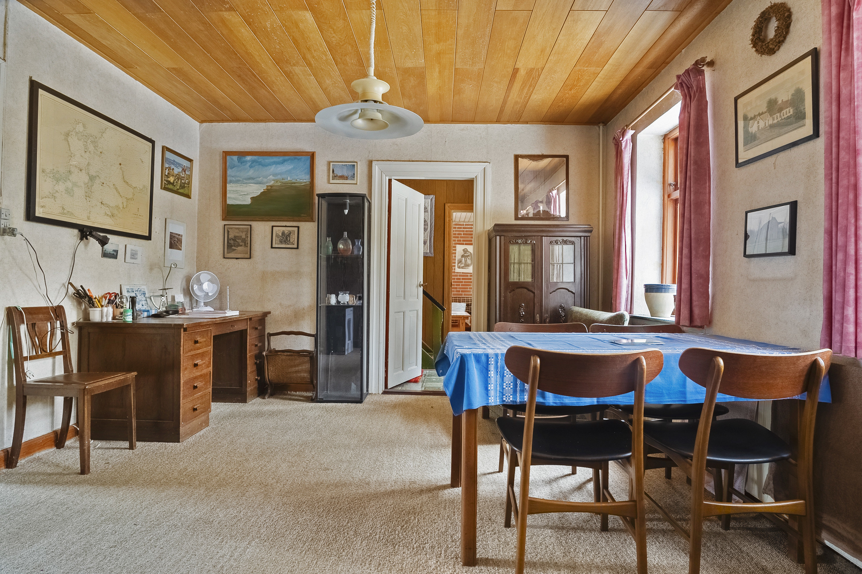 Fremhævet spisekøkken billede i fuldskærmstilstand. Billede af Møllebæk 74, Haldrup, 8700 Horsens