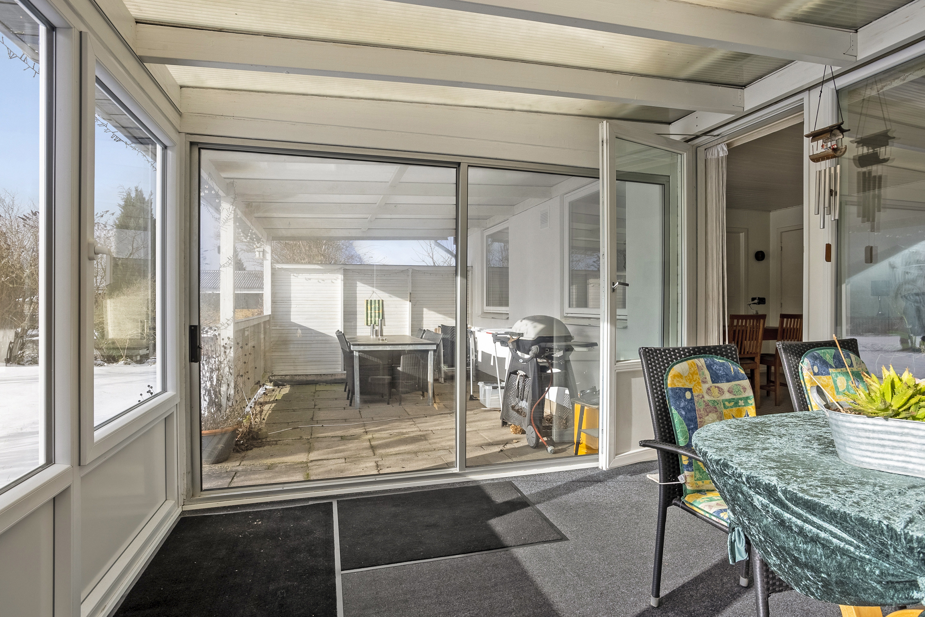 Fremhævet udestue billede i fuldskærmstilstand. Billede af Tulipanvej 2, Holsted St, 6670 Holsted