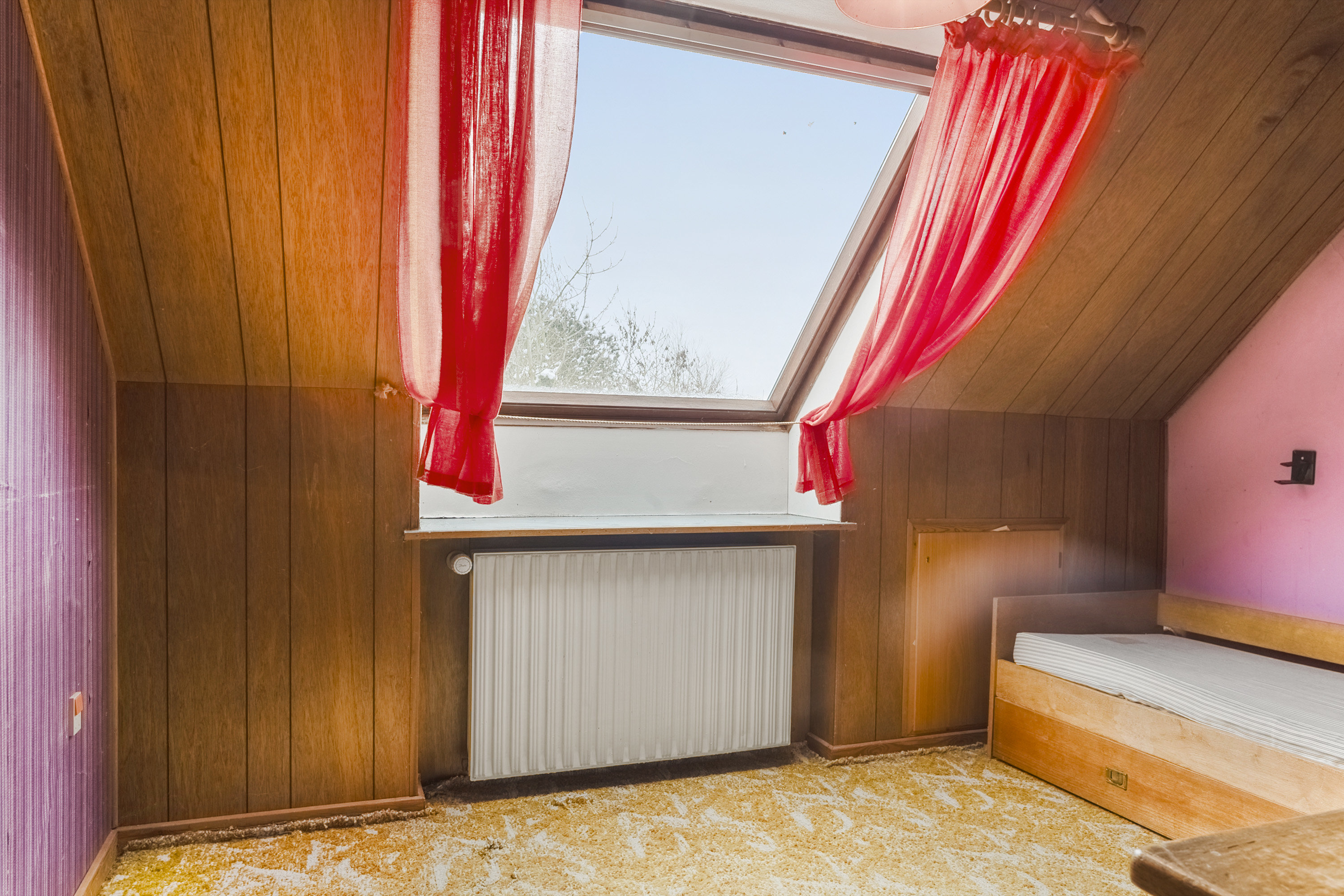 Fremhævet soveværelse billede i fuldskærmstilstand. Billede af Møllebæk 74, Haldrup, 8700 Horsens