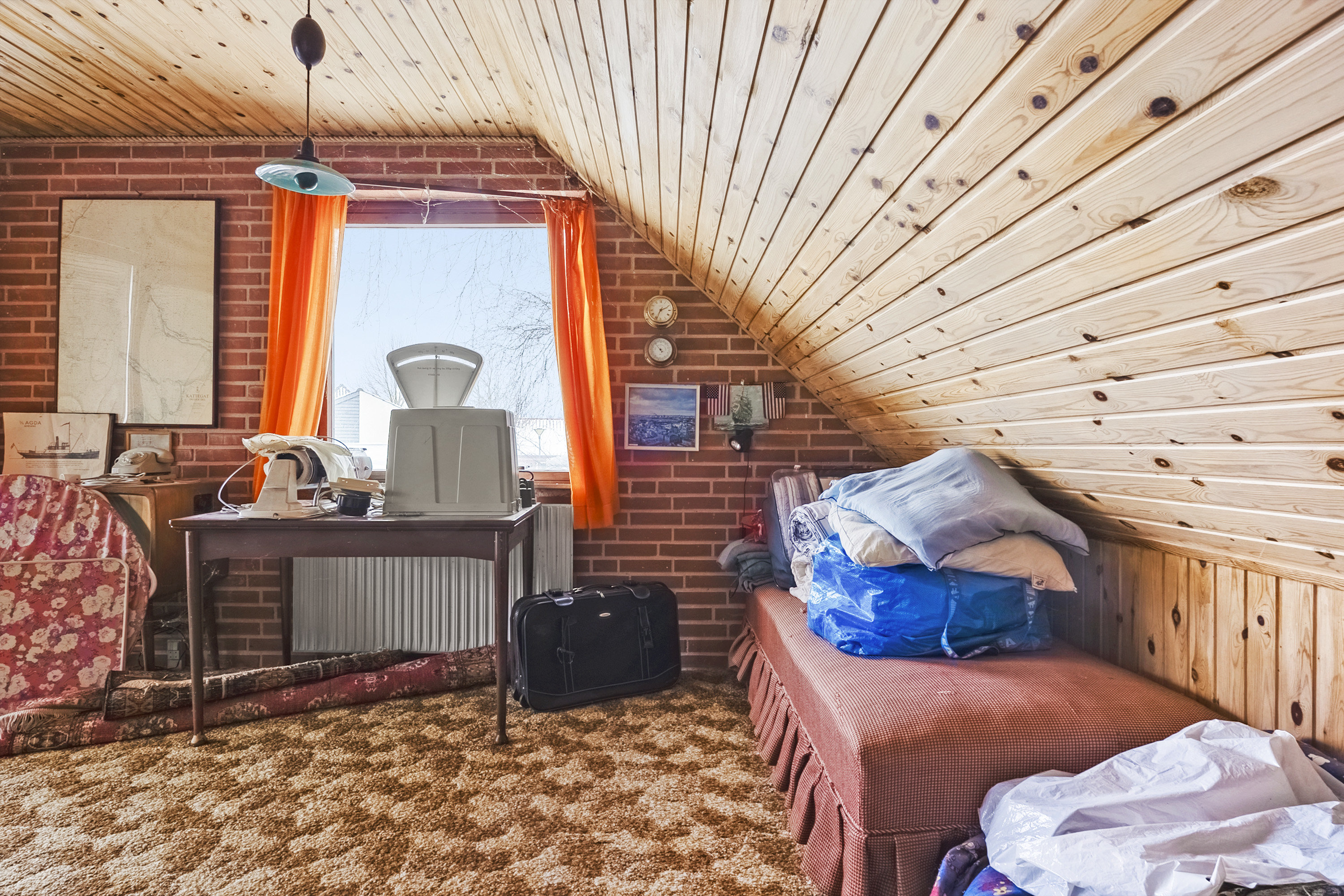 Fremhævet soveværelse billede i fuldskærmstilstand. Billede af Møllebæk 74, Haldrup, 8700 Horsens