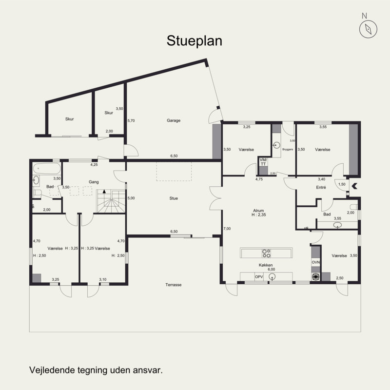 Plantegninger billede af Syrenvænget 36, 8362 Hørning