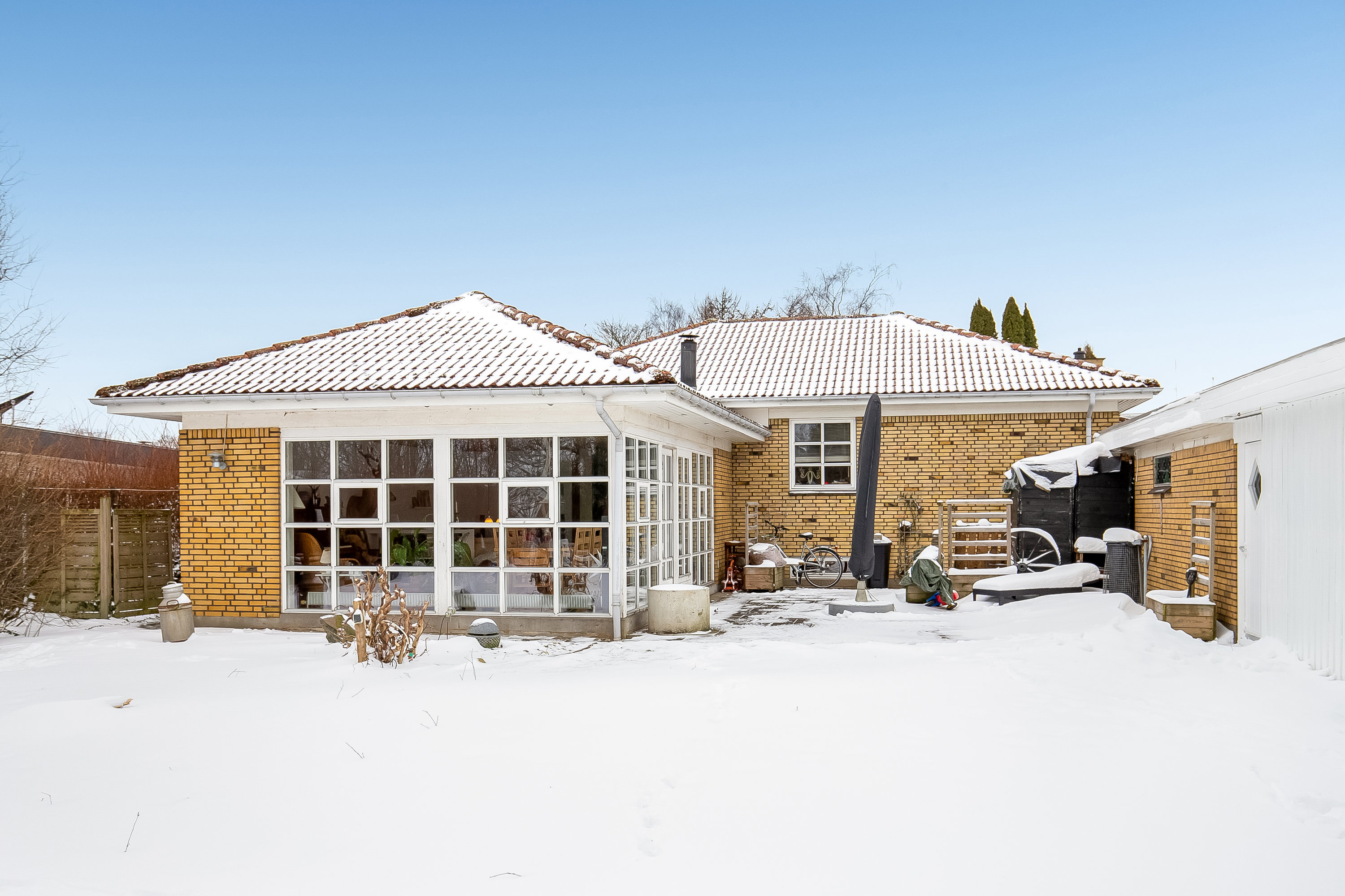 Fremhævet ejendommen billede i fuldskærmstilstand. Billede af Bøgelund 5, Ødsted, 7100 Vejle