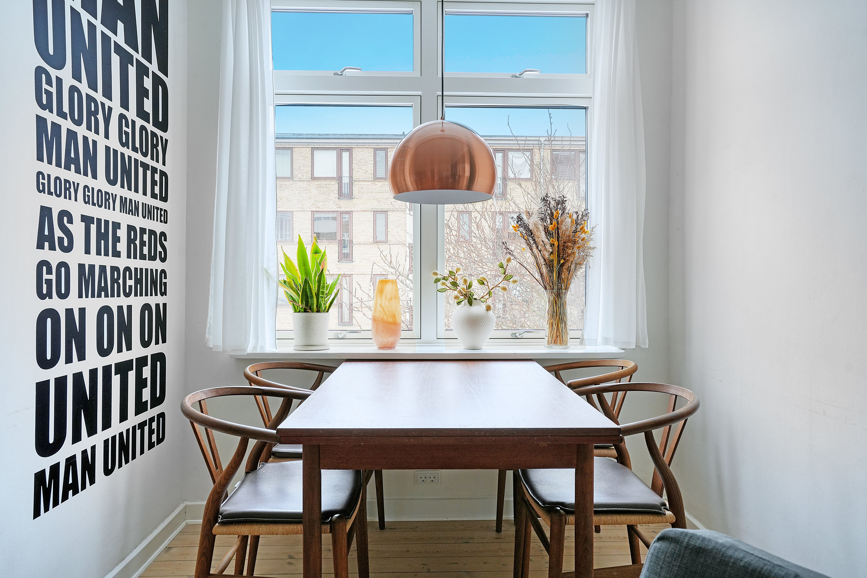 Fremhævet spisestue billede i fuldskærmstilstand. Billede af Vangedevej 222A, 2. th., 2870 Dyssegård