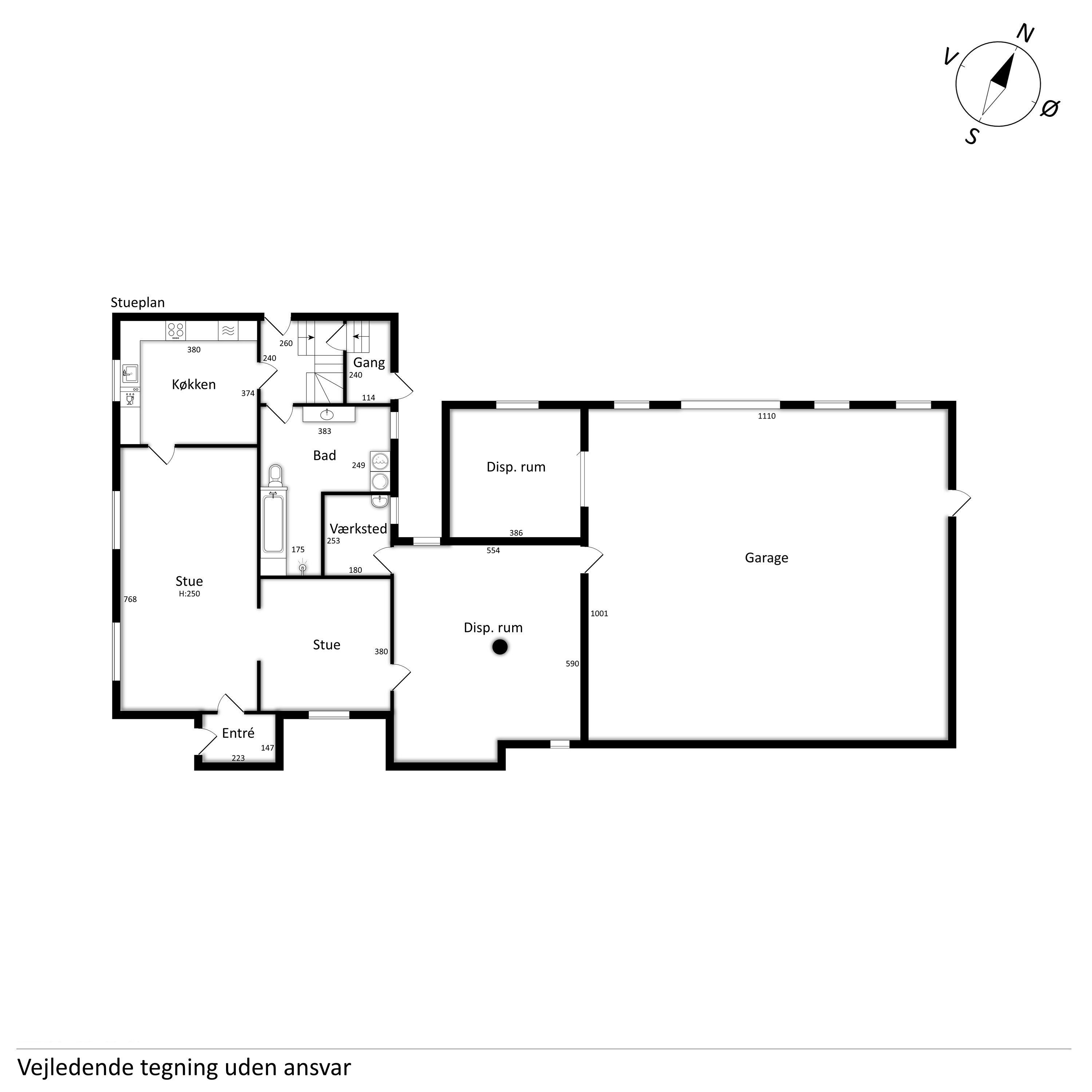 Plantegninger billede af Nordvestvej 6, 7600 Struer