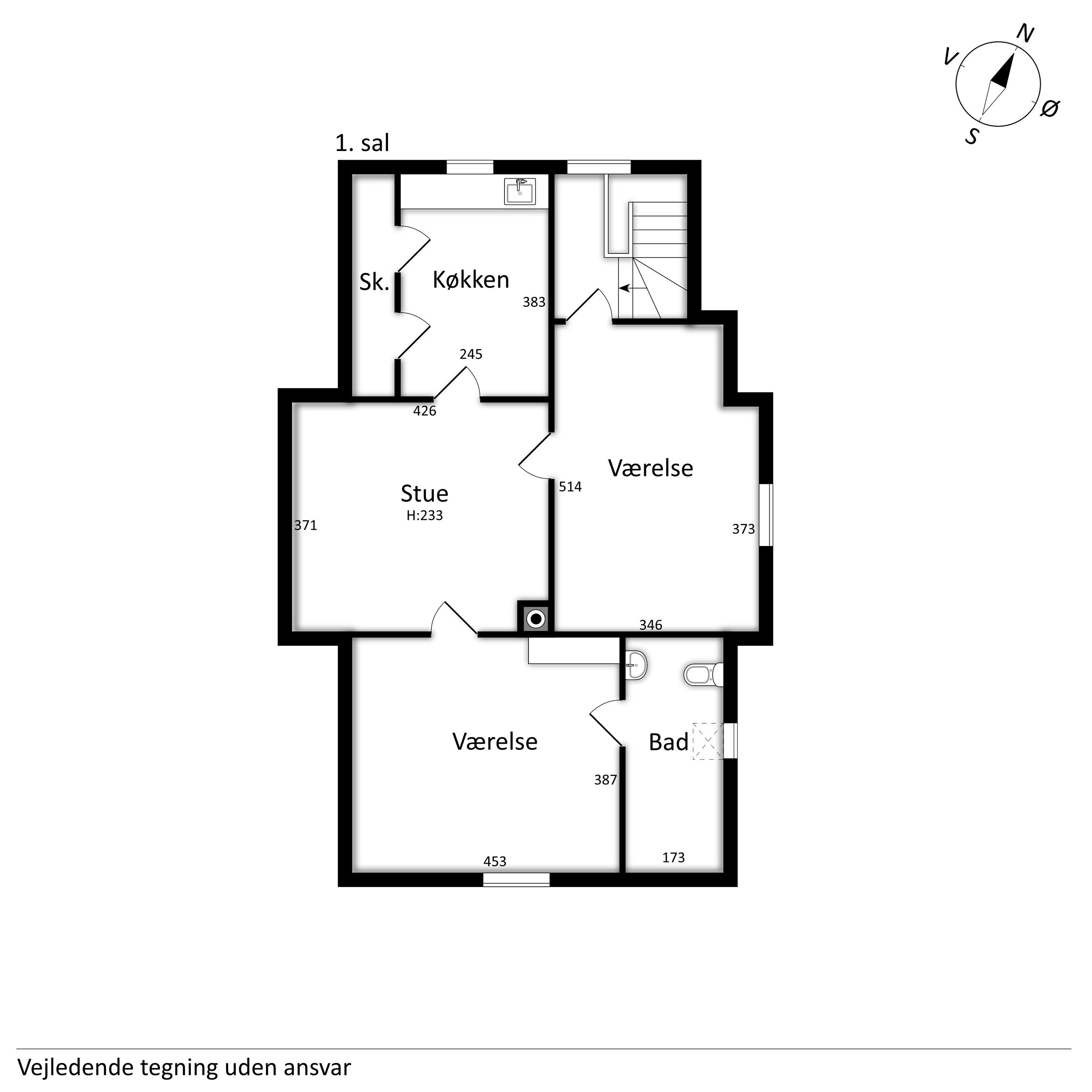 Plantegninger billede af Nordvestvej 6, 7600 Struer