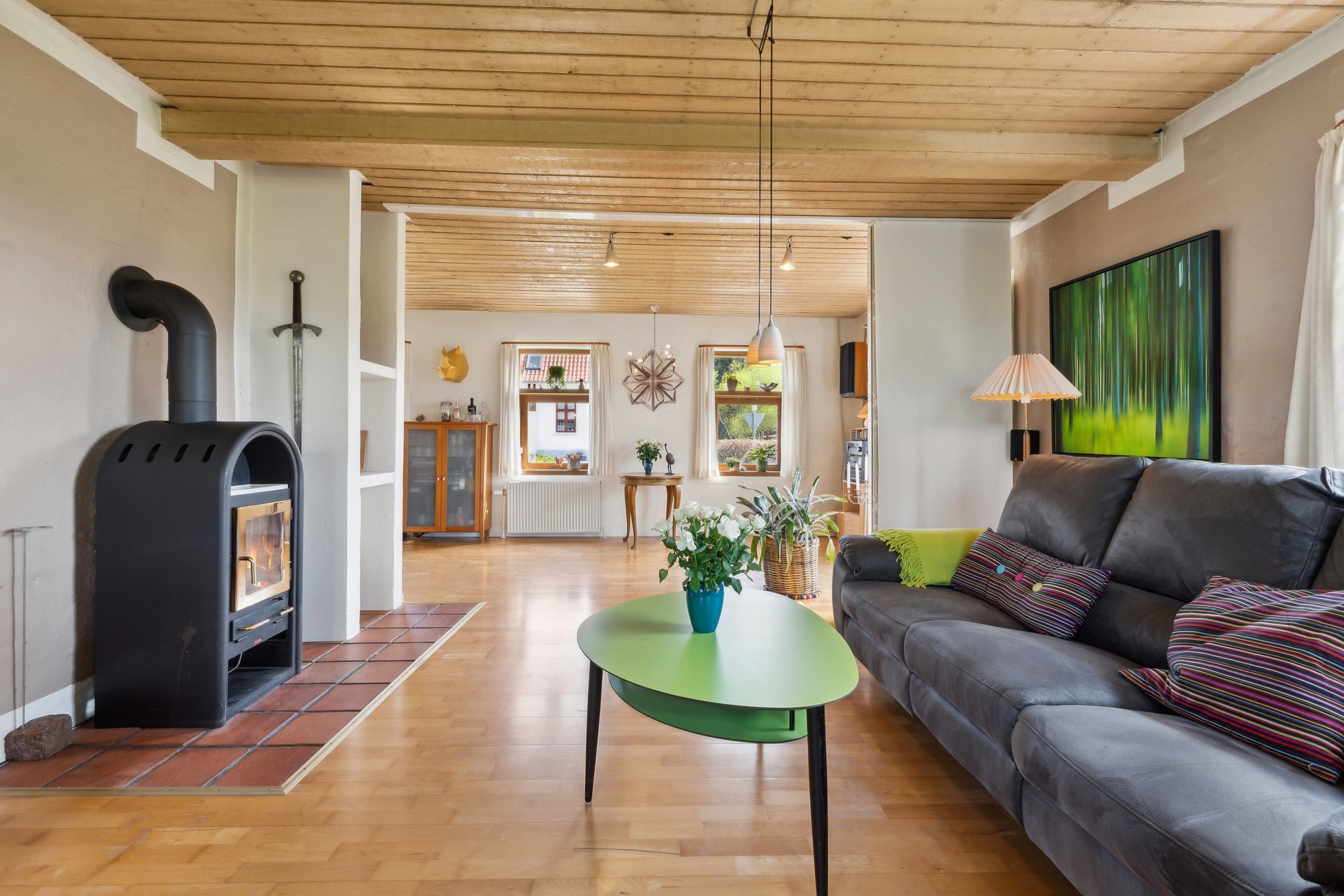 Fremhævet  billede i fuldskærmstilstand. Billede af Sønder Hjermvej 8, 7560 Hjerm