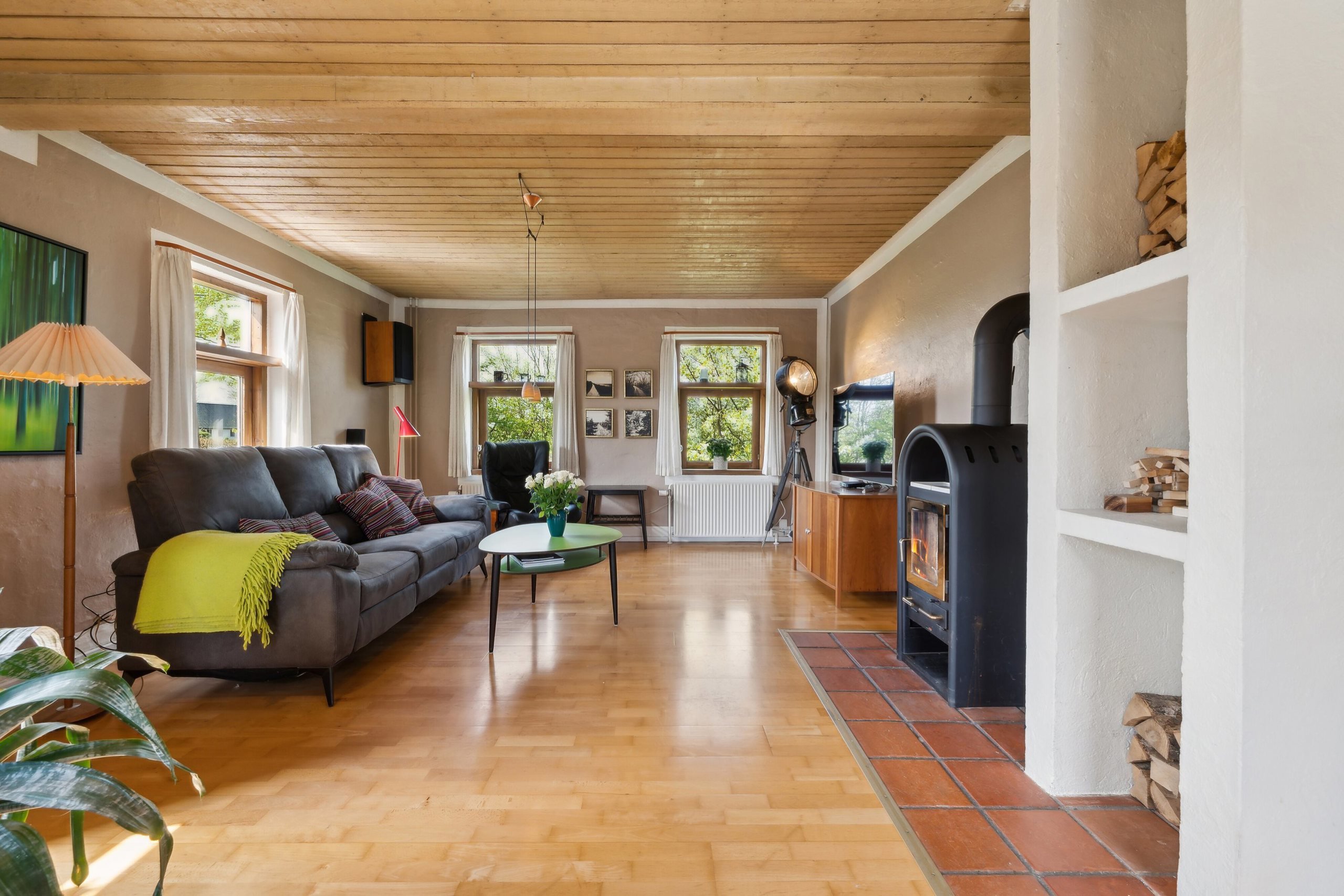 Fremhævet  billede i fuldskærmstilstand. Billede af Sønder Hjermvej 8, 7560 Hjerm