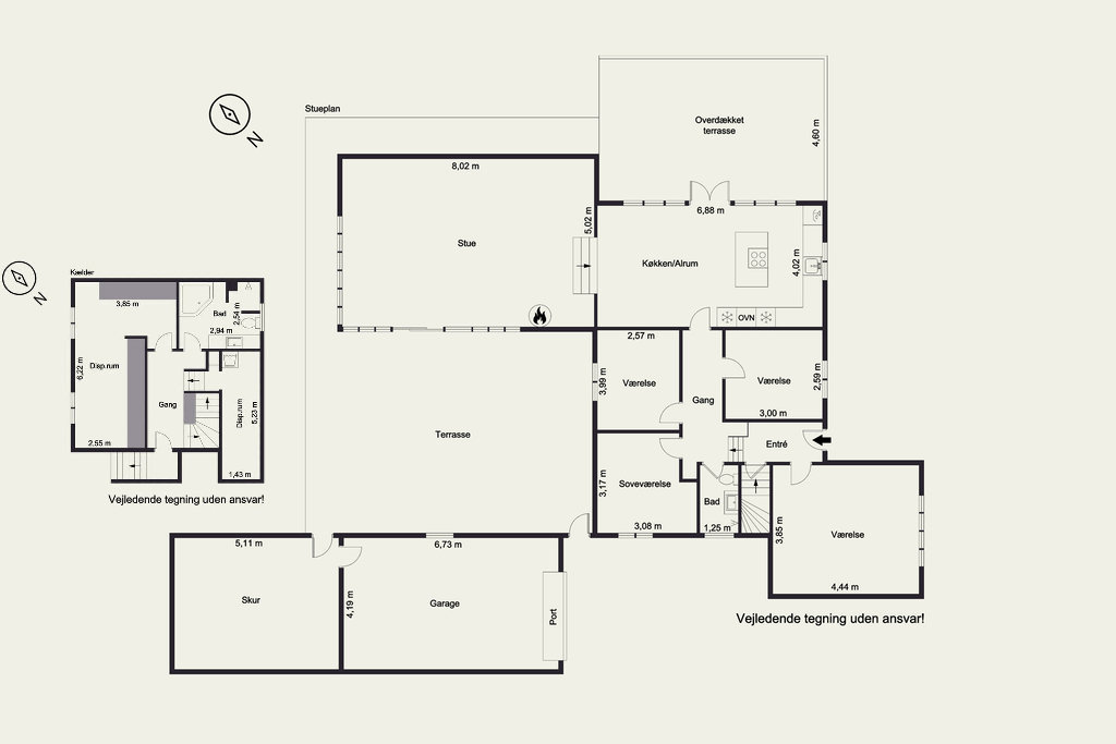 Plantegninger billede af Bøgelund 5, Ødsted, 7100 Vejle