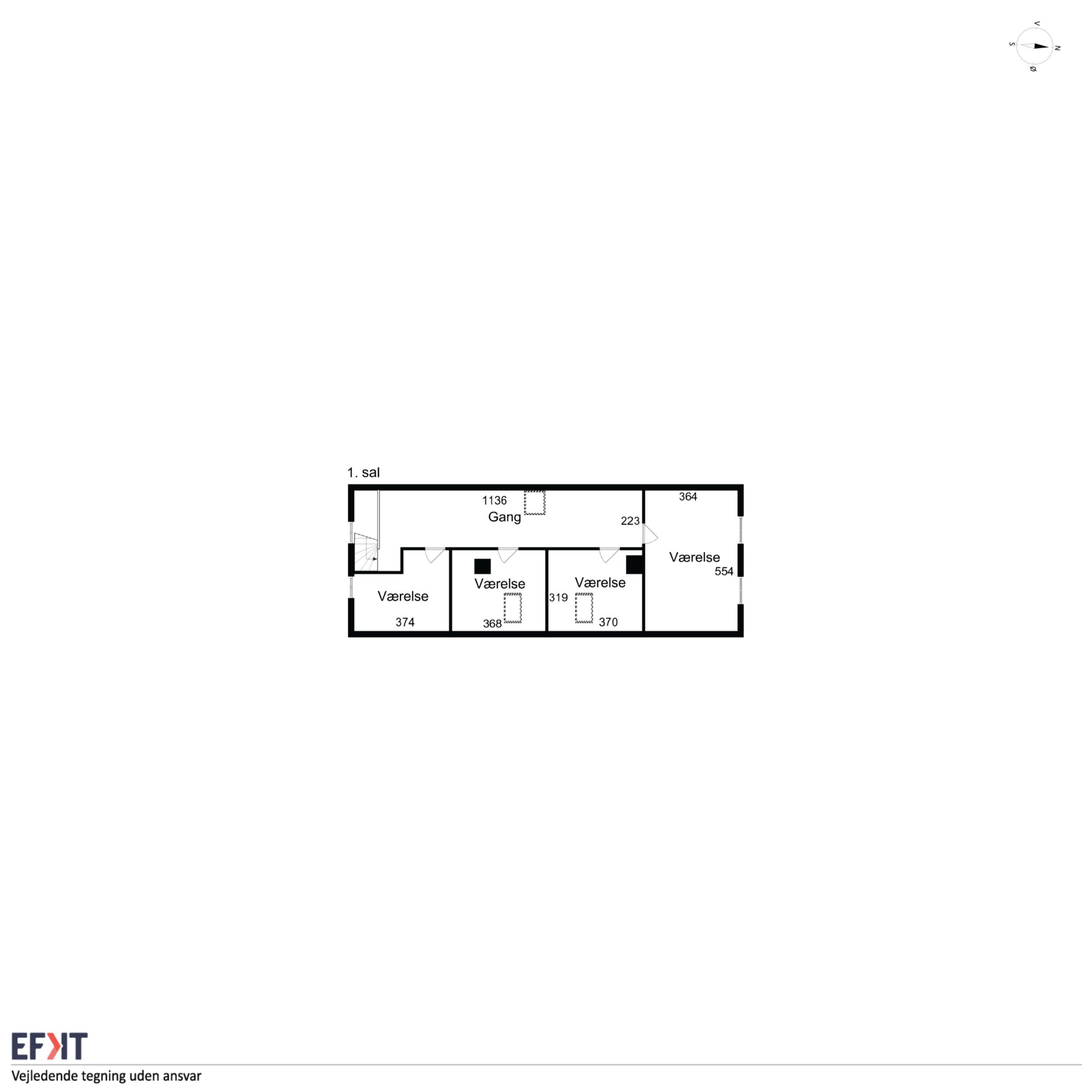 Plantegninger billede af Glerupvej 21, Glerup, 9560 Hadsund