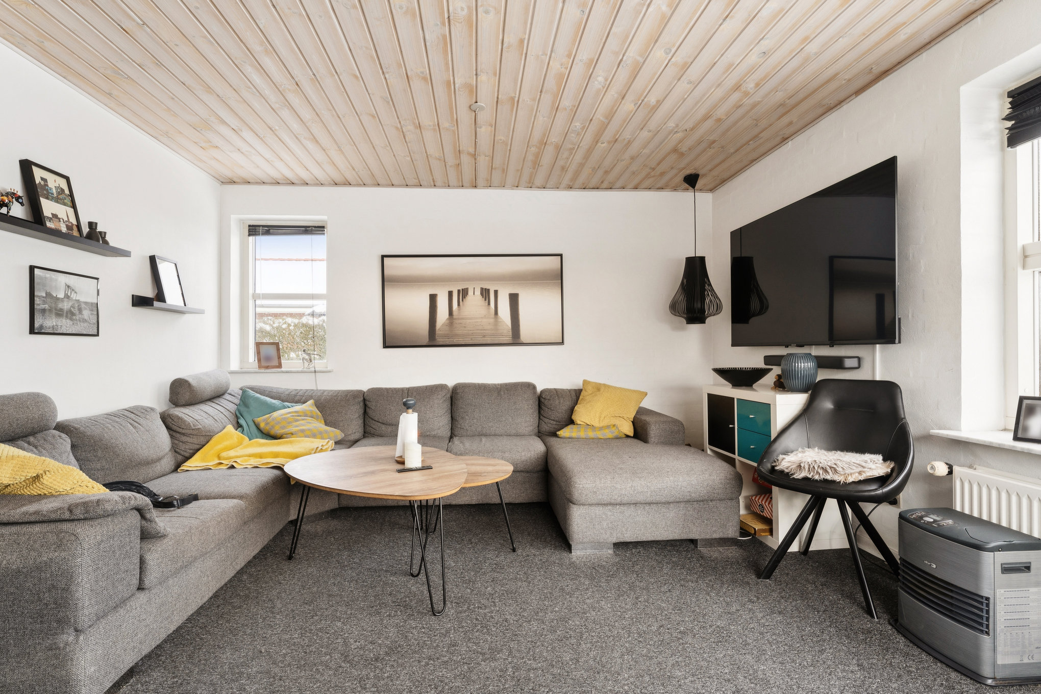 Fremhævet stue billede i fuldskærmstilstand. Billede af Gl. Grenåvej 208, Drastrup, 8960 Randers SØ