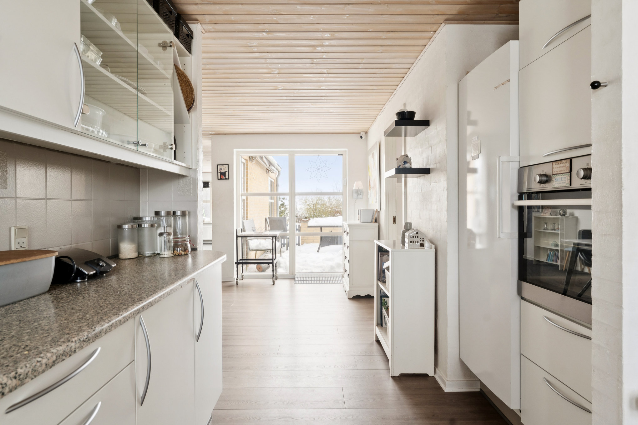 Fremhævet køkken billede i fuldskærmstilstand. Billede af Gl. Grenåvej 208, Drastrup, 8960 Randers SØ