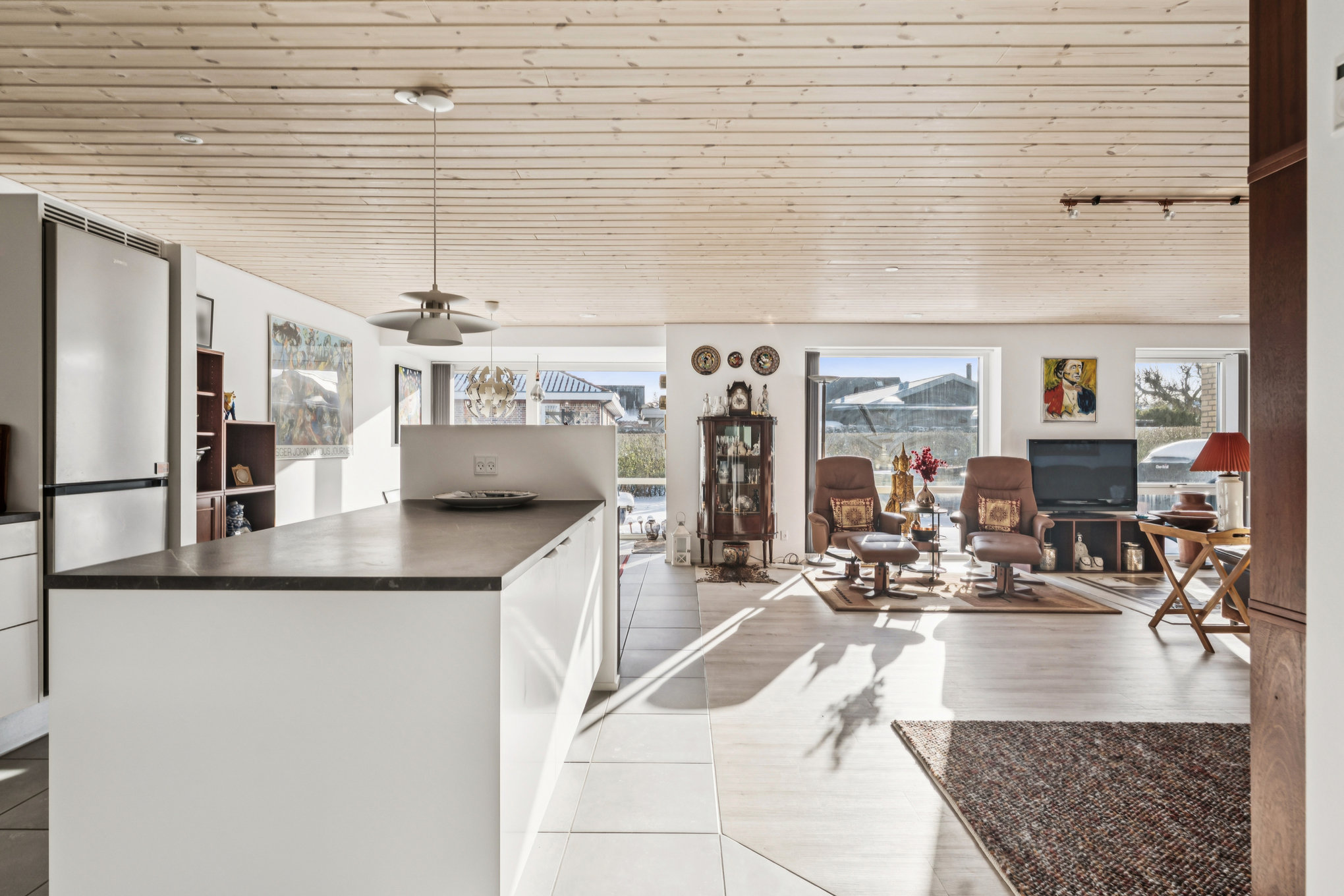 Fremhævet køkken billede i fuldskærmstilstand. Billede af Kobbervej 28, Over Hornbæk, 8920 Randers NV