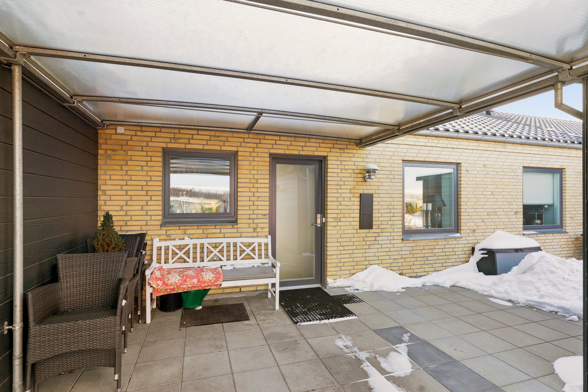 Fremhævet terrasse billede i fuldskærmstilstand. Billede af Kobbervej 28, Over Hornbæk, 8920 Randers NV