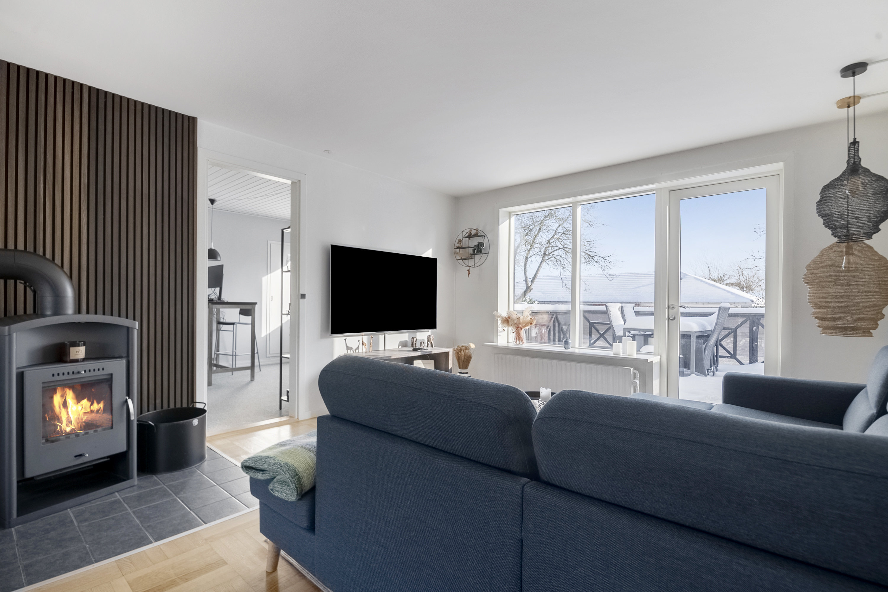 Fremhævet stue billede i fuldskærmstilstand. Billede af Hasle Ringvej 94, Christiansbjerg, 8200 Aarhus N