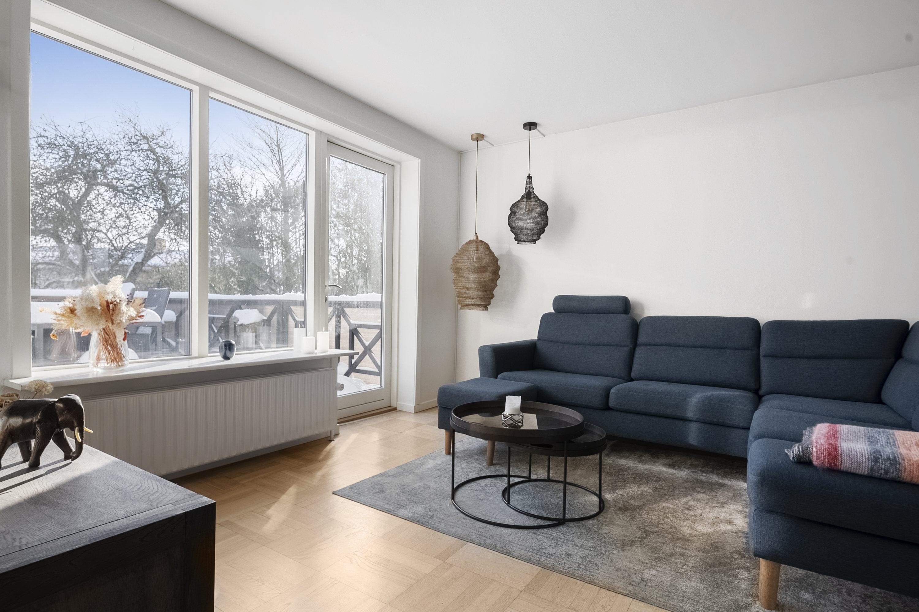 Fremhævet stue billede i fuldskærmstilstand. Billede af Hasle Ringvej 94, Christiansbjerg, 8200 Aarhus N