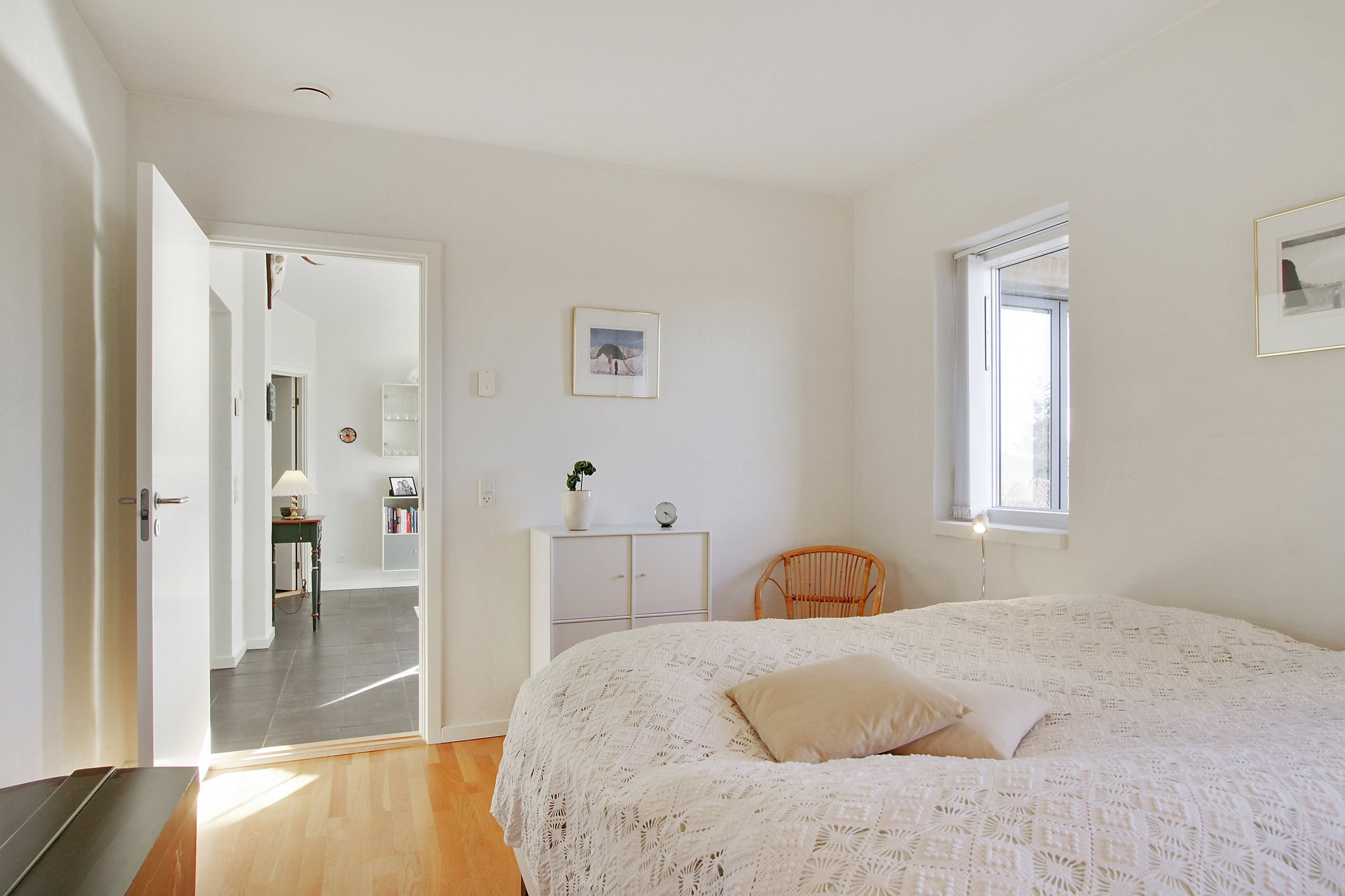 Fremhævet soveværelse billede i fuldskærmstilstand. Billede af Højdedraget 110, 9530 Støvring