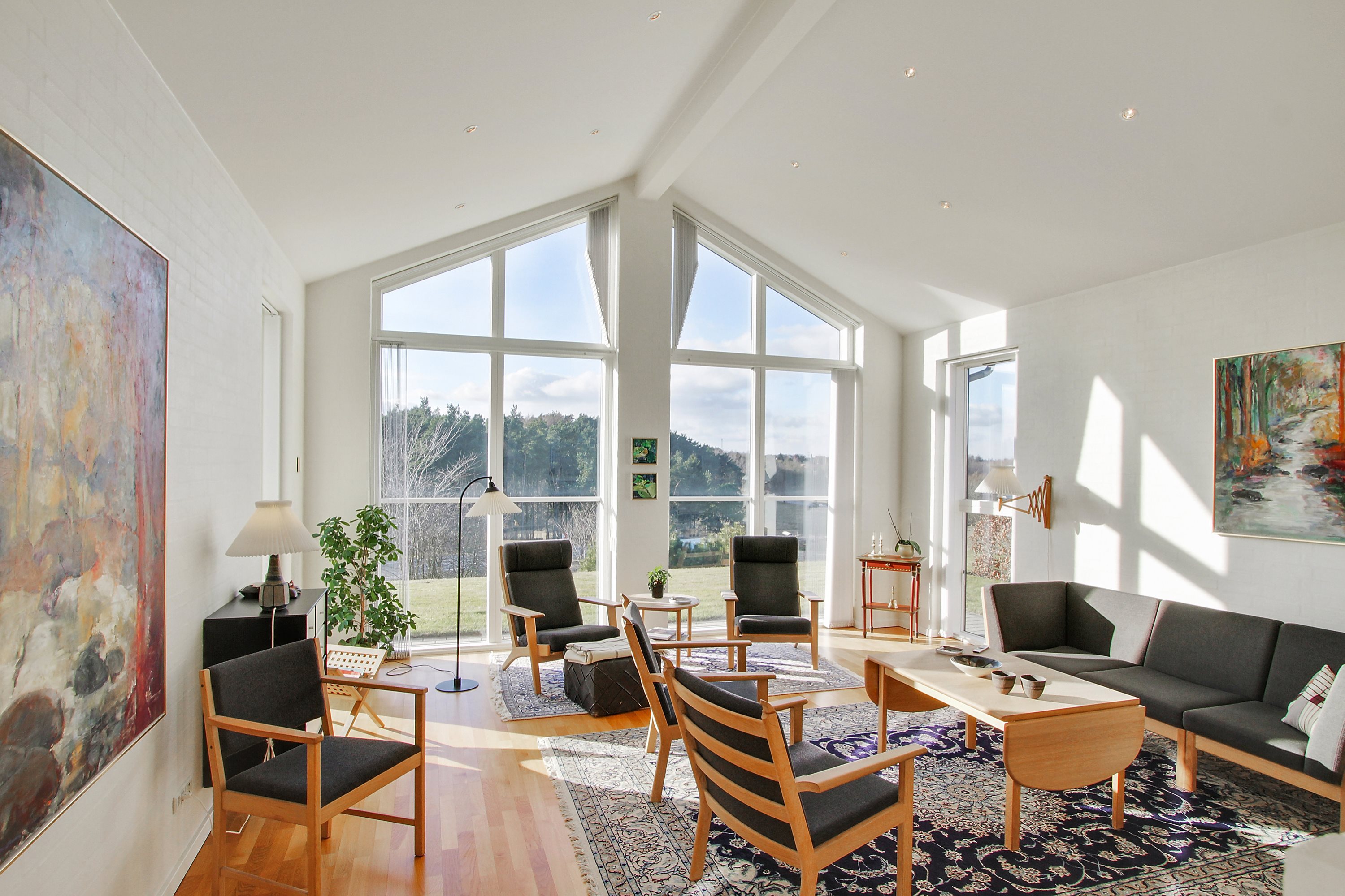 Fremhævet stue billede i fuldskærmstilstand. Billede af Højdedraget 110, 9530 Støvring