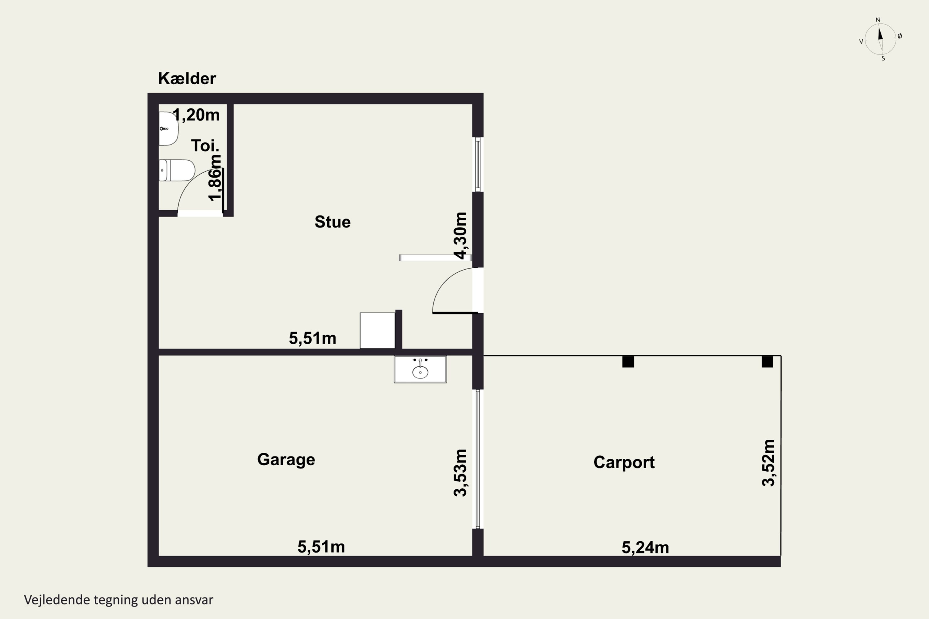 Plantegninger billede af Nordmandsvej 7, 4050 Skibby