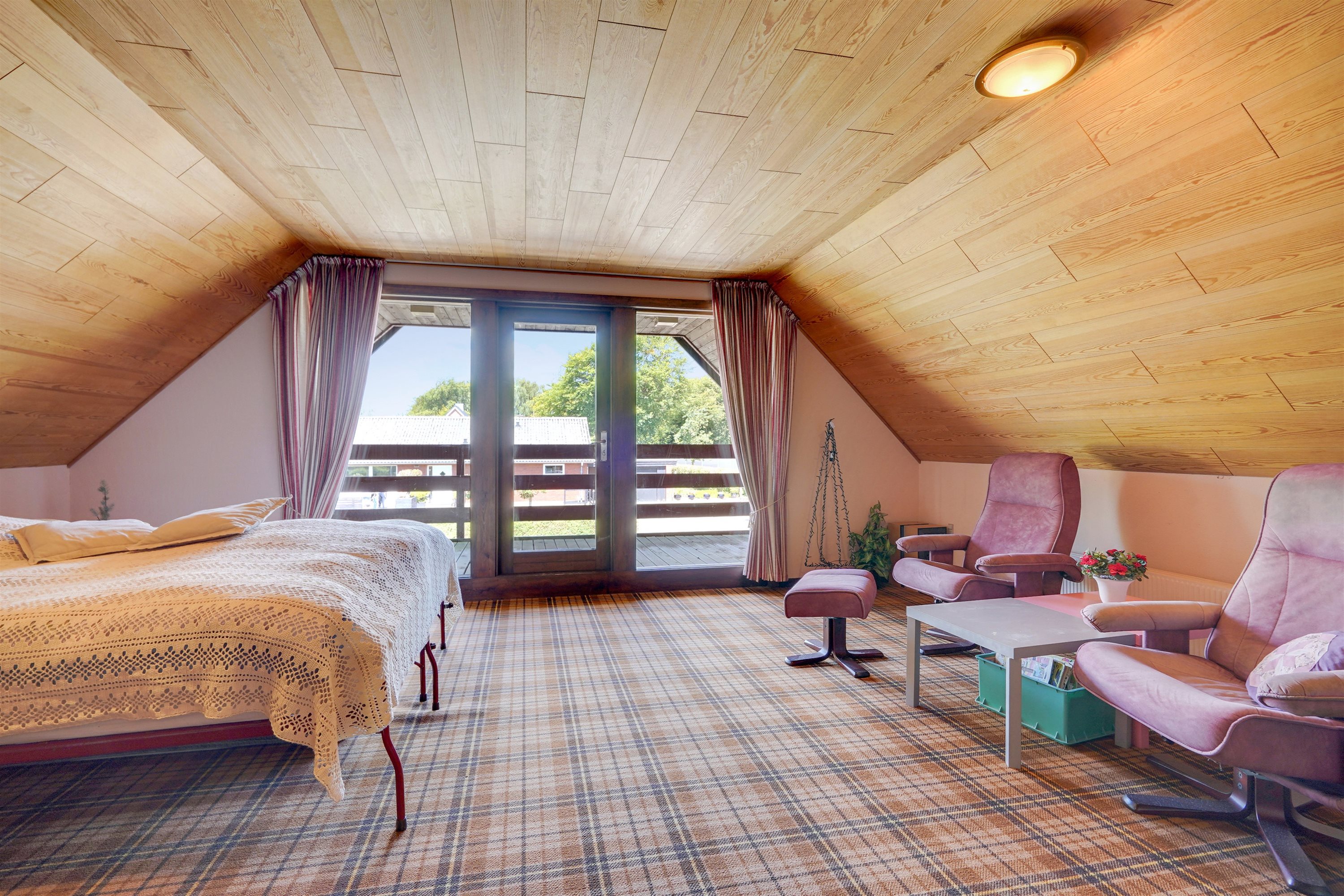 Fremhævet stue billede i fuldskærmstilstand. Billede af Agertoften 2, Tinghøj, 6800 Varde